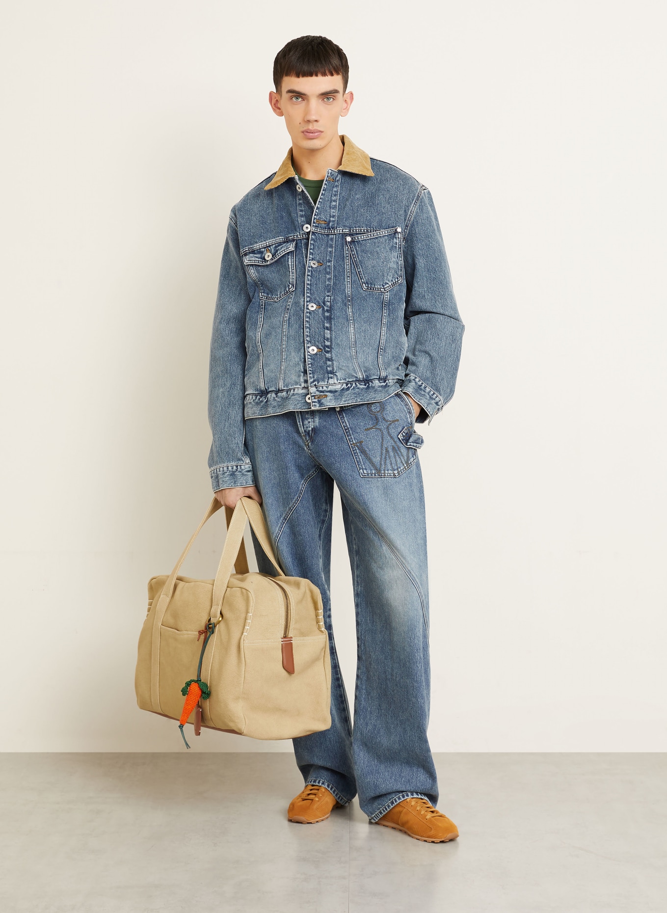 JW ANDERSON Jeansjacke: 172 MID BLUE
