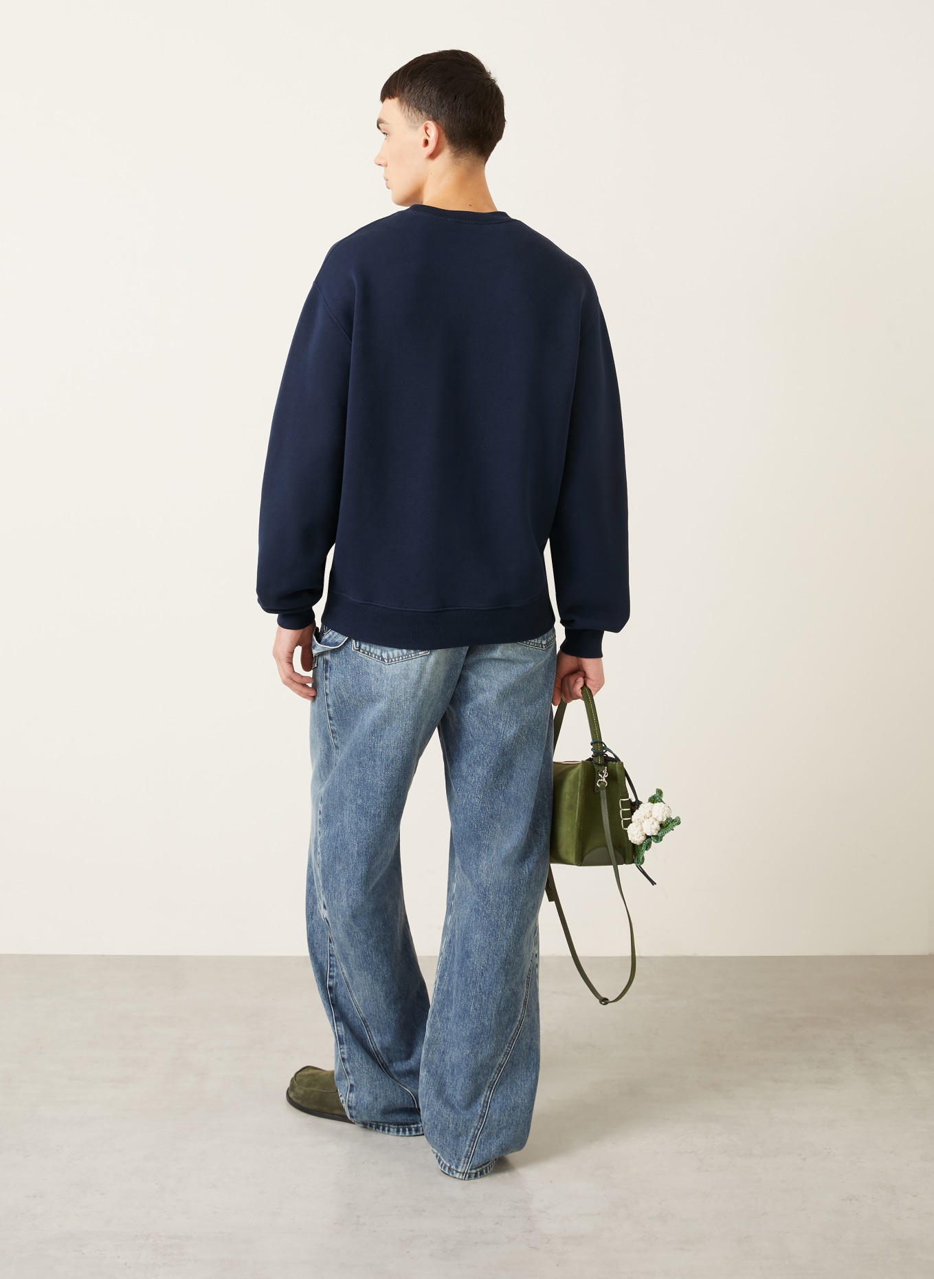 JW ANDERSON bluza: GRANATOWY