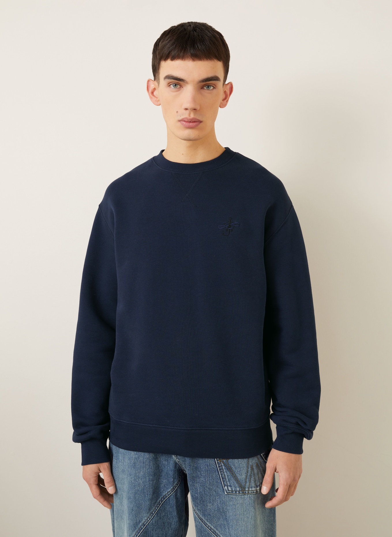 JW ANDERSON bluza: GRANATOWY