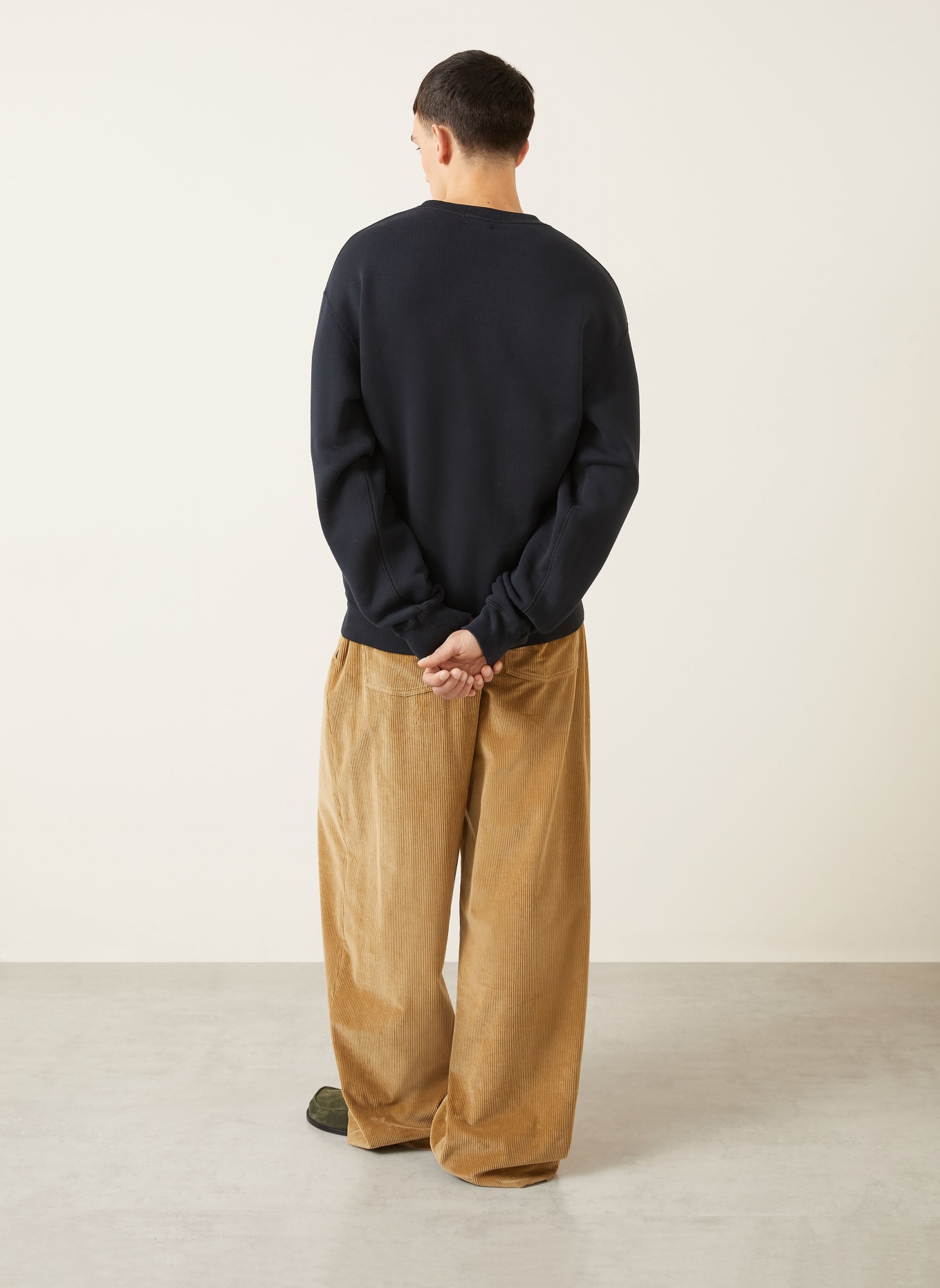 JW ANDERSON bluza: GRANATOWY / BEŻOWY / JASKRAWY NIEBIESKI