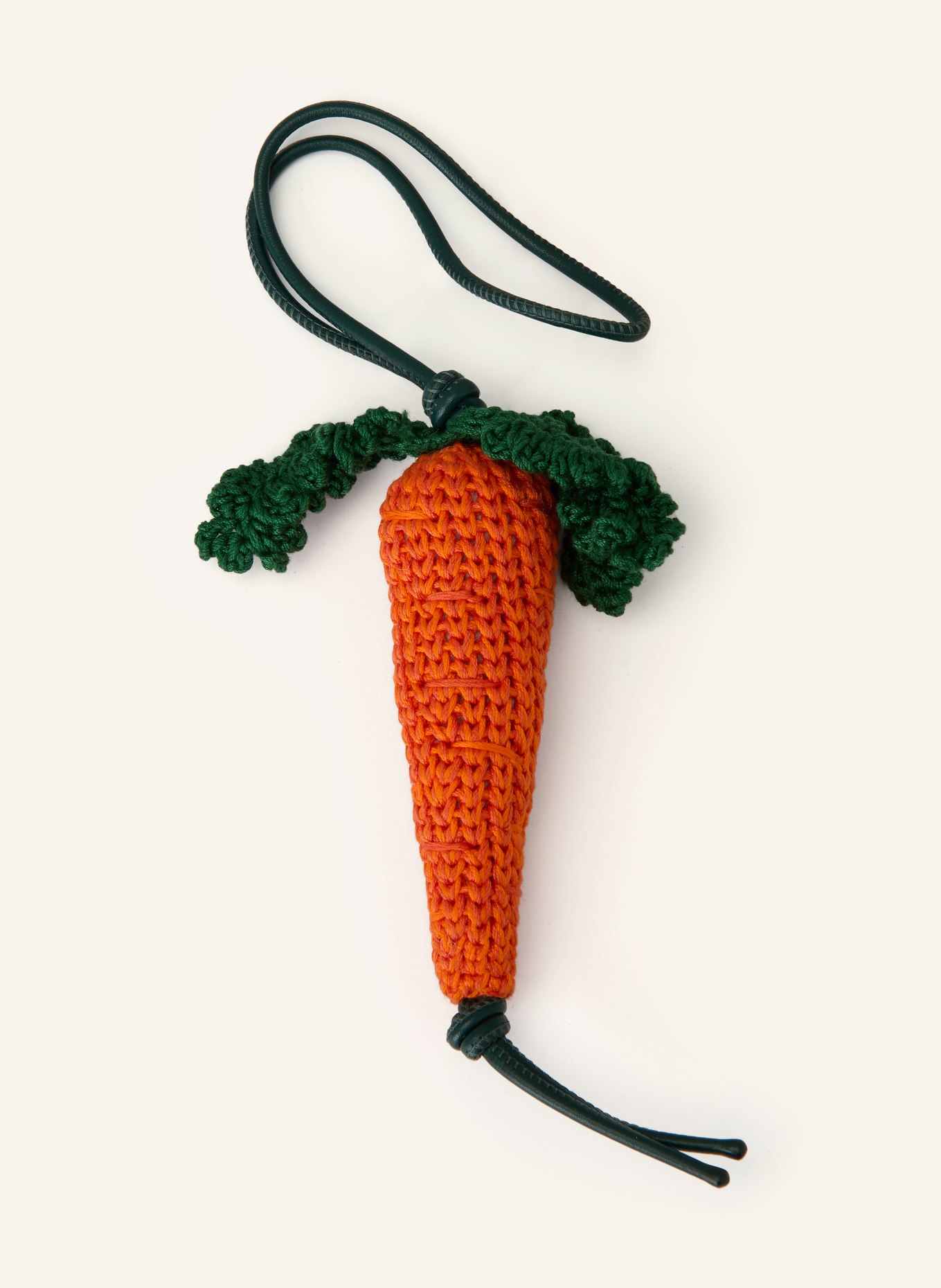 JW ANDERSON Taschenanhänger: ORANGE / DUNKELGRÜN