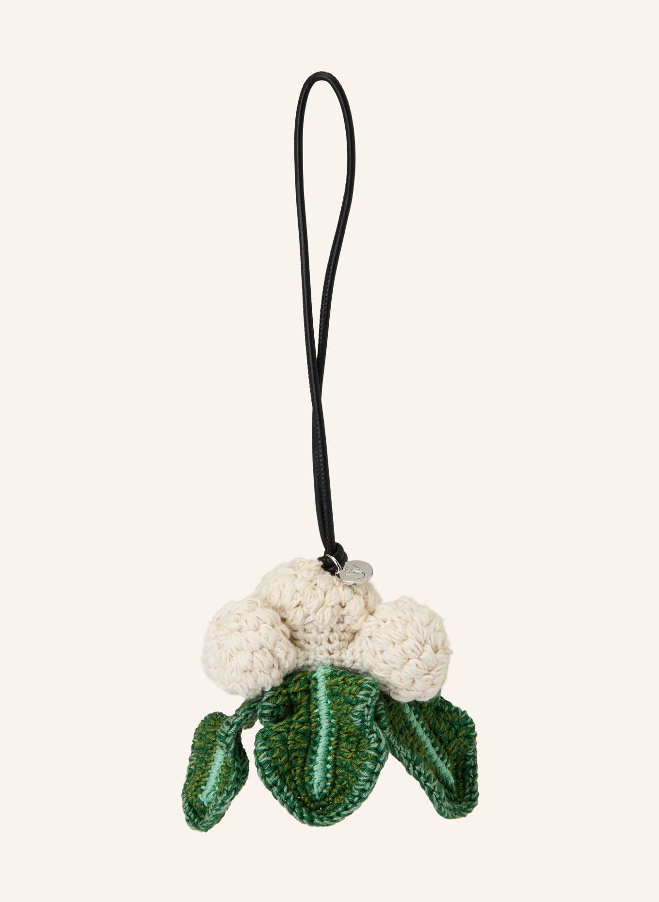 JW ANDERSON Taschenanhänger: ROSA / CREME / HELLLILA