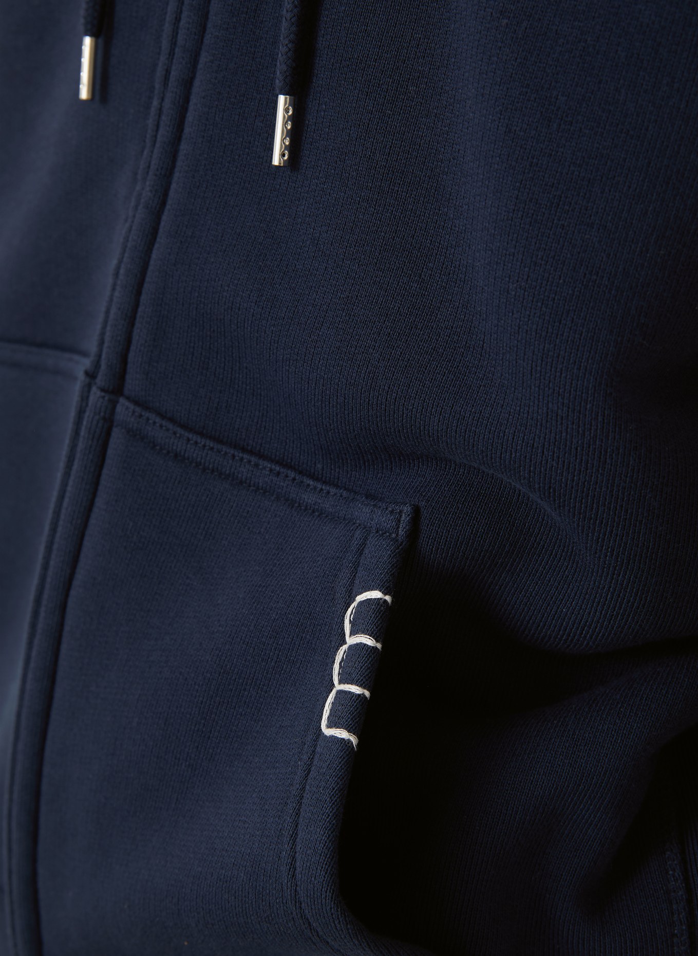 JW ANDERSON bluza z kapturem: GRANATOWY