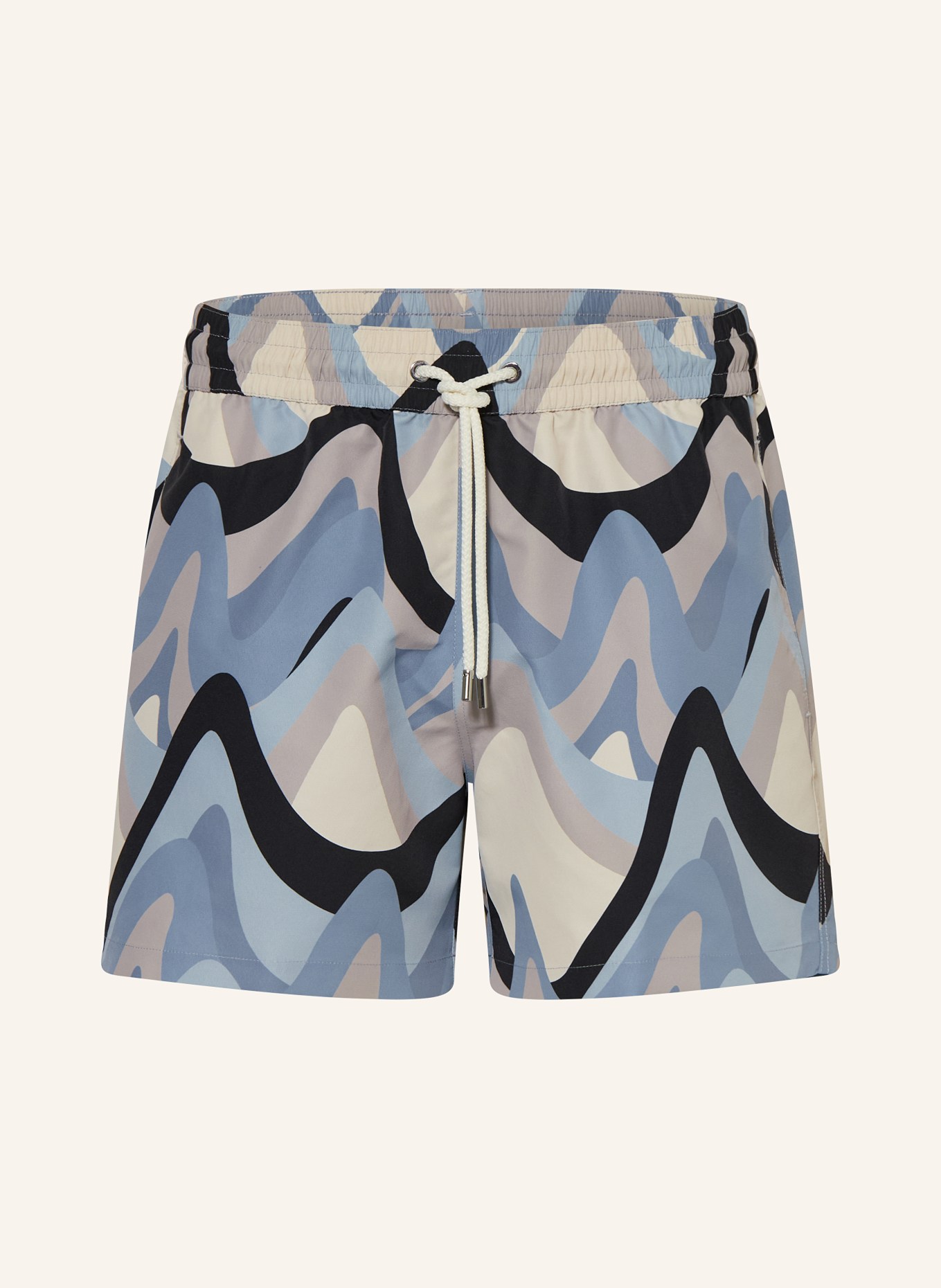 FRESCOBOL CARIOCA RIO swim shorts: BLUE GRAY / BEIGE / BLACK