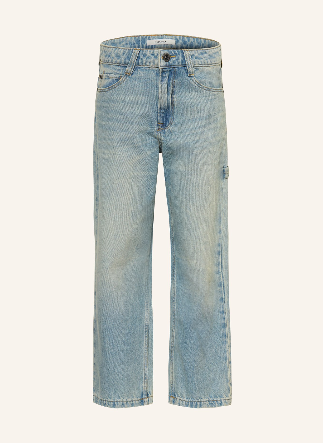 GARCIA Dżinsy o prostym kroju: 5863 light used