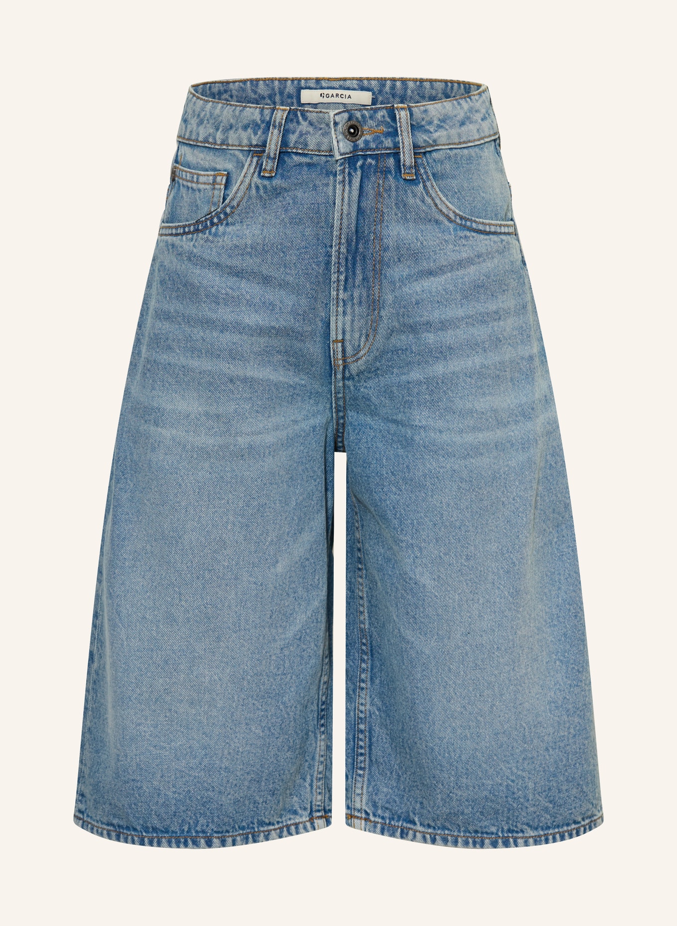 GARCIA Jeansshorts: HELLBLAU