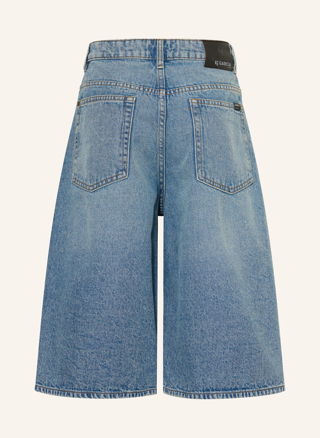 GARCIA Jeansshorts: HELLBLAU