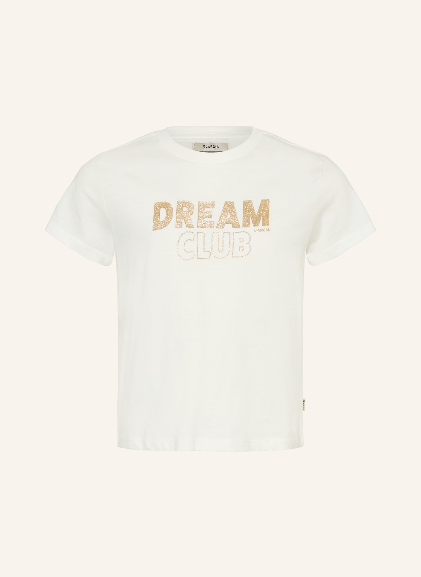 GARCIA T-Shirt: CREME
