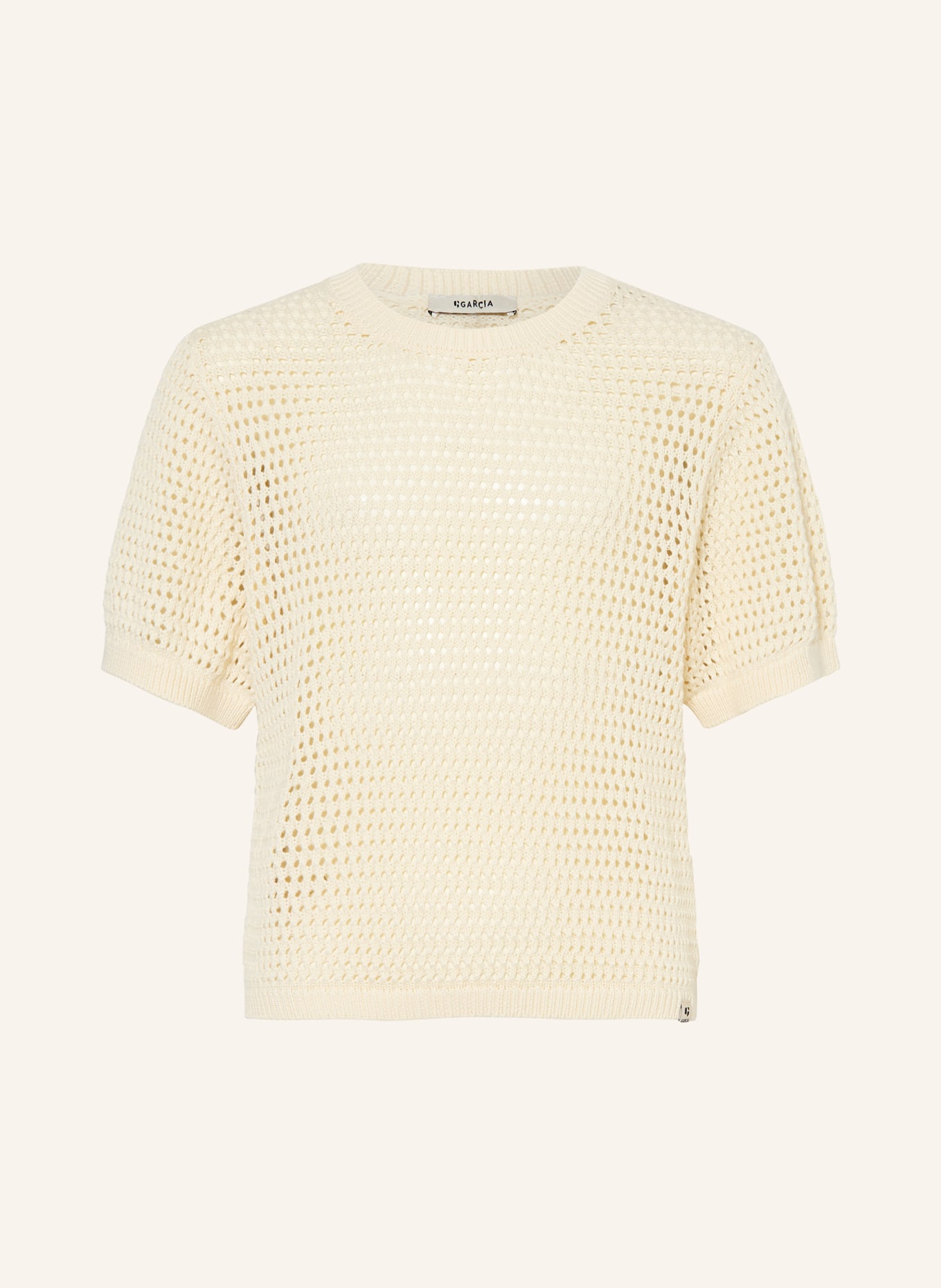 GARCIA Strickshirt: CREME