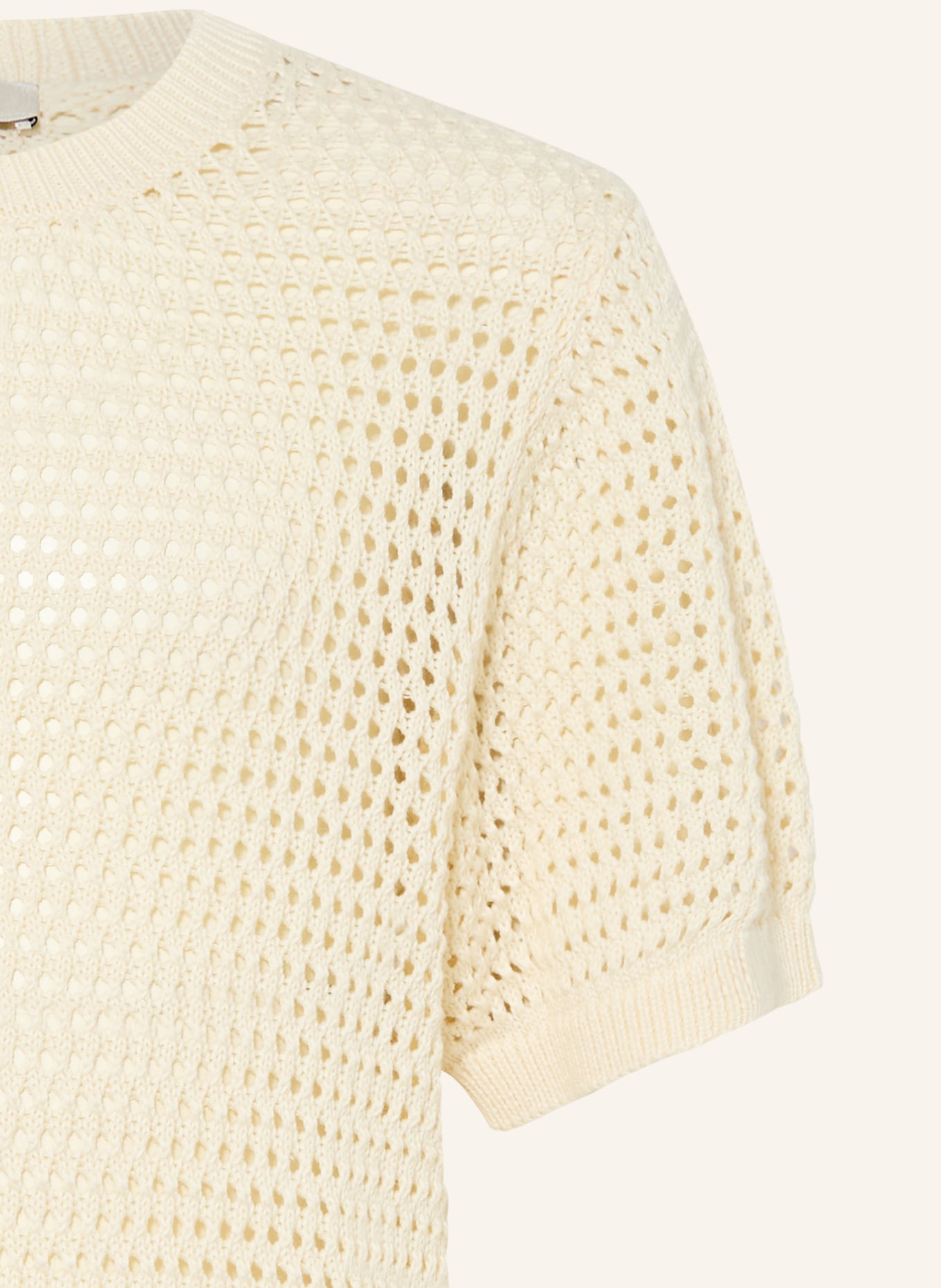 GARCIA Strickshirt: CREME