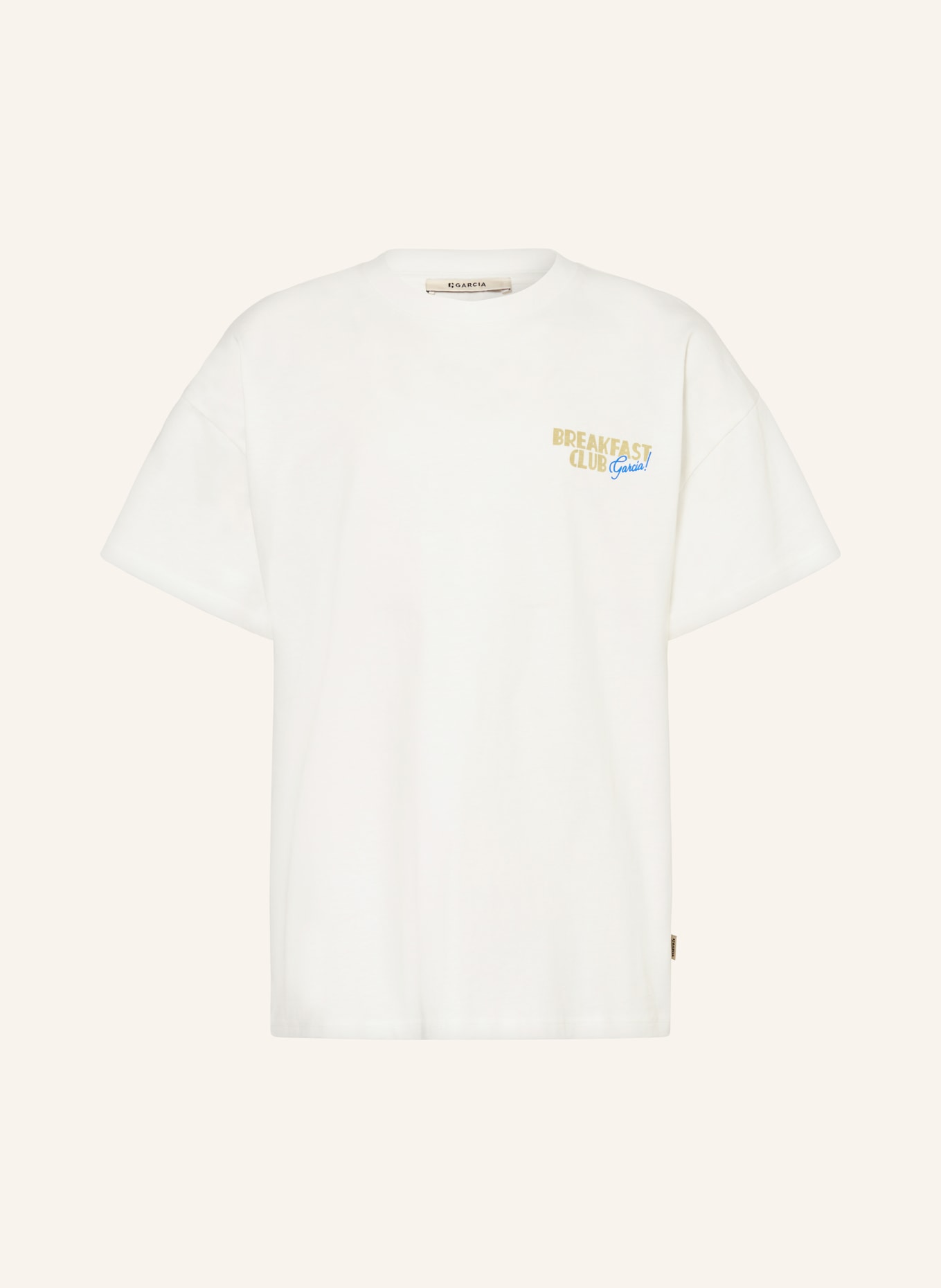 GARCIA T-Shirt: CREME