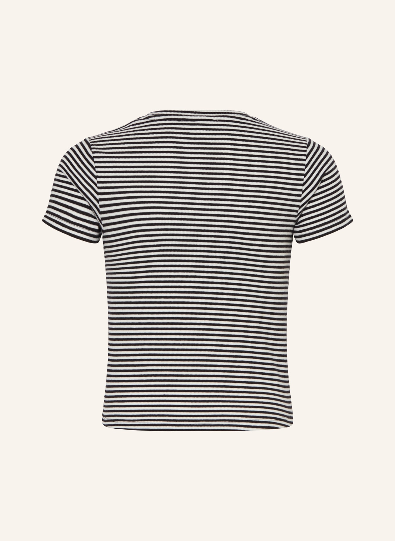 GARCIA T-Shirt: SCHWARZ / WEISS