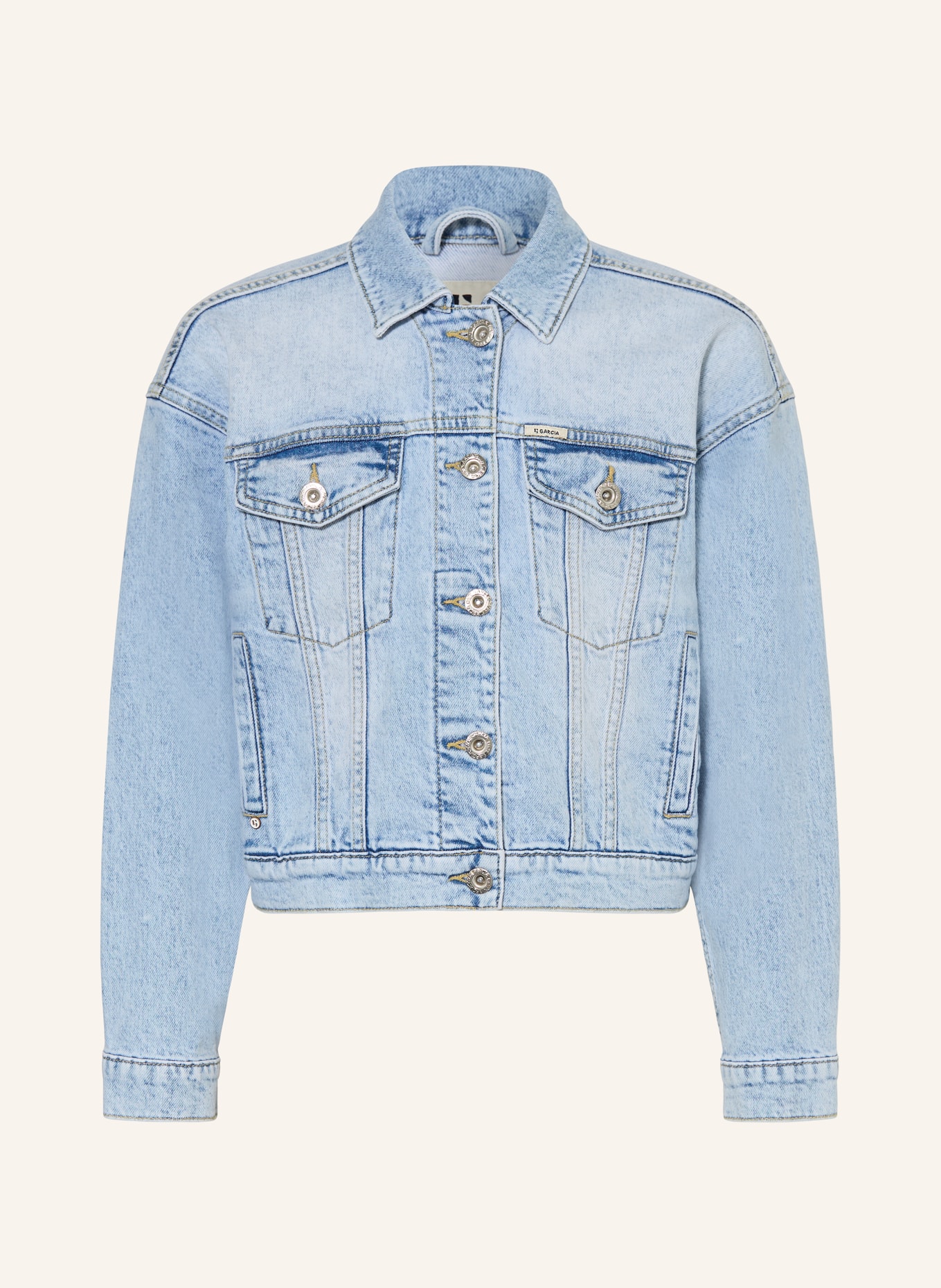 GARCIA Jeansjacke EMIRA: HELLBLAU
