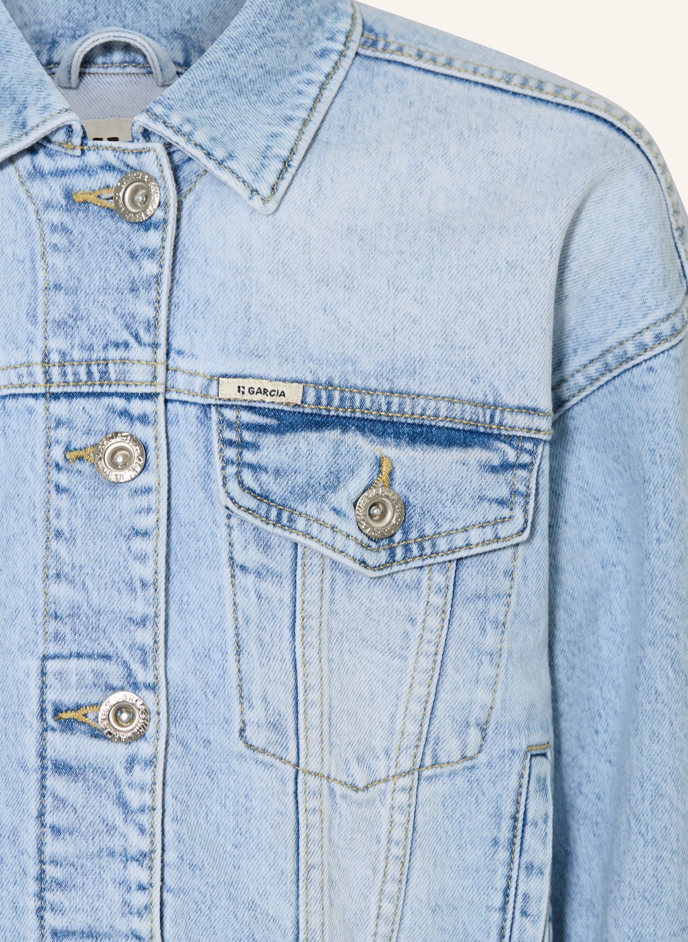 GARCIA Jeansjacke EMIRA: HELLBLAU