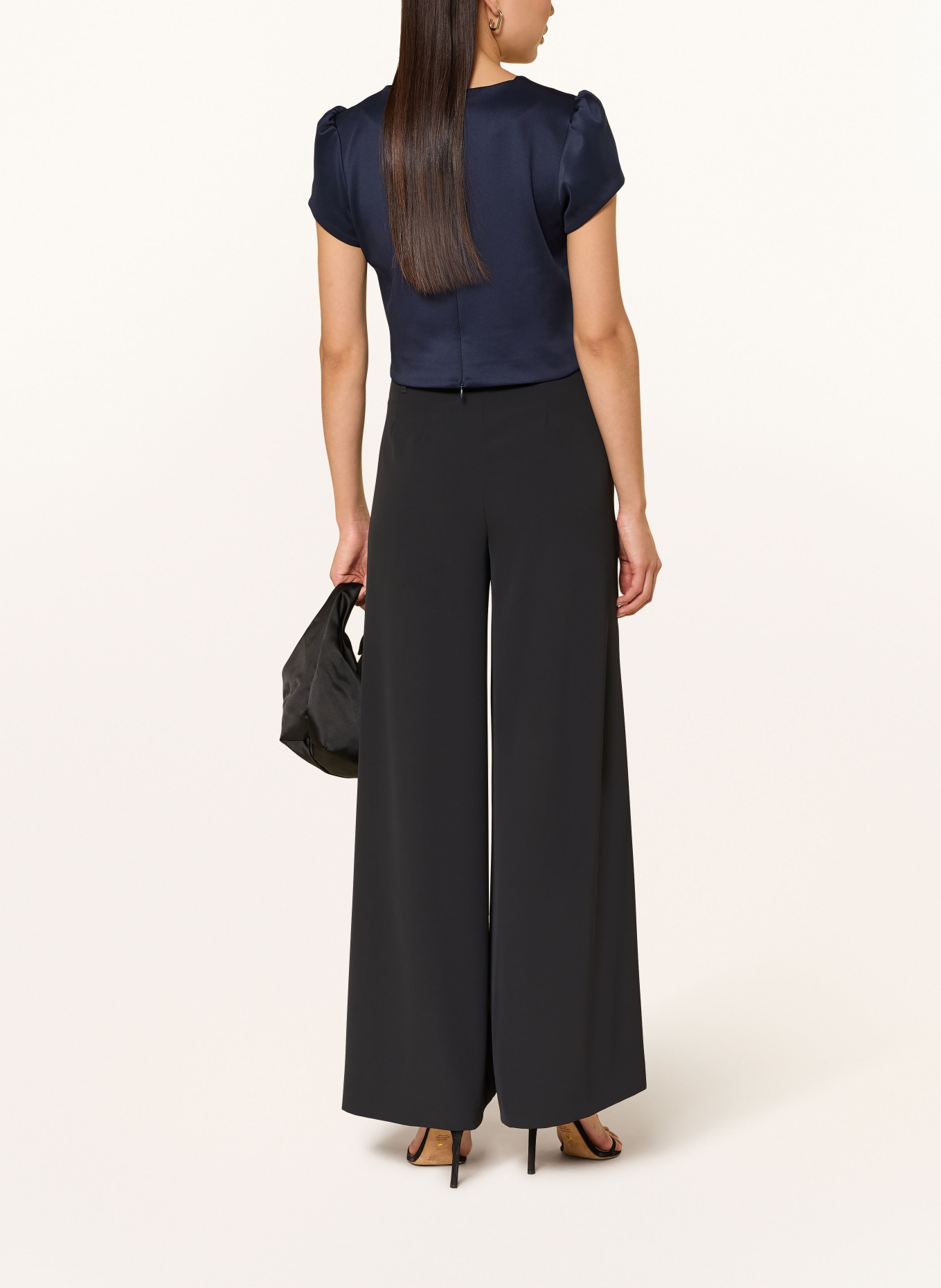 SWING Blusenshirt: DUNKELBLAU