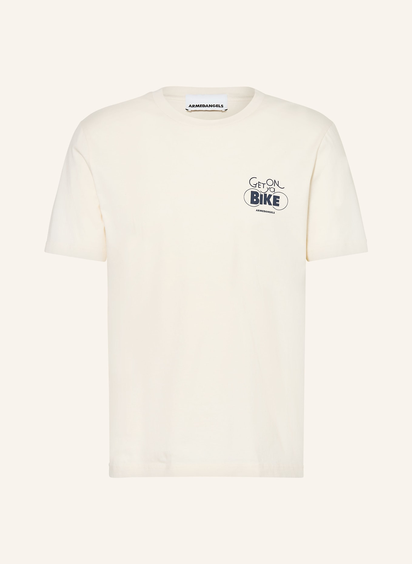ARMEDANGELS Koszulka JAAMES: ECRU
