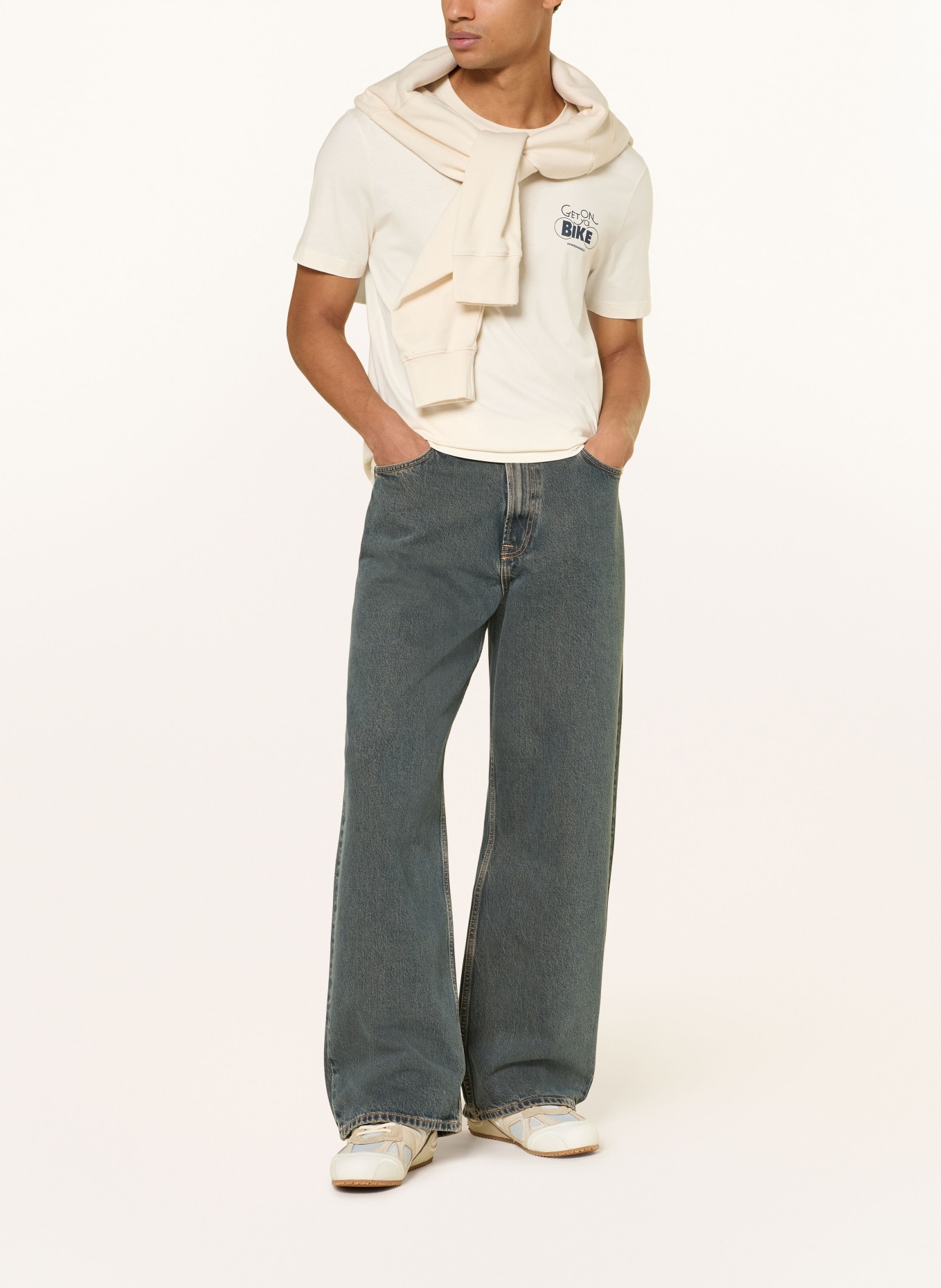 ARMEDANGELS Koszulka JAAMES: ECRU