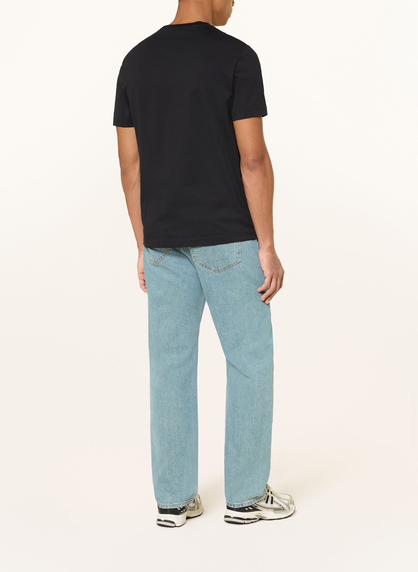 ARMEDANGELS T-Shirt JAAMES: SCHWARZ