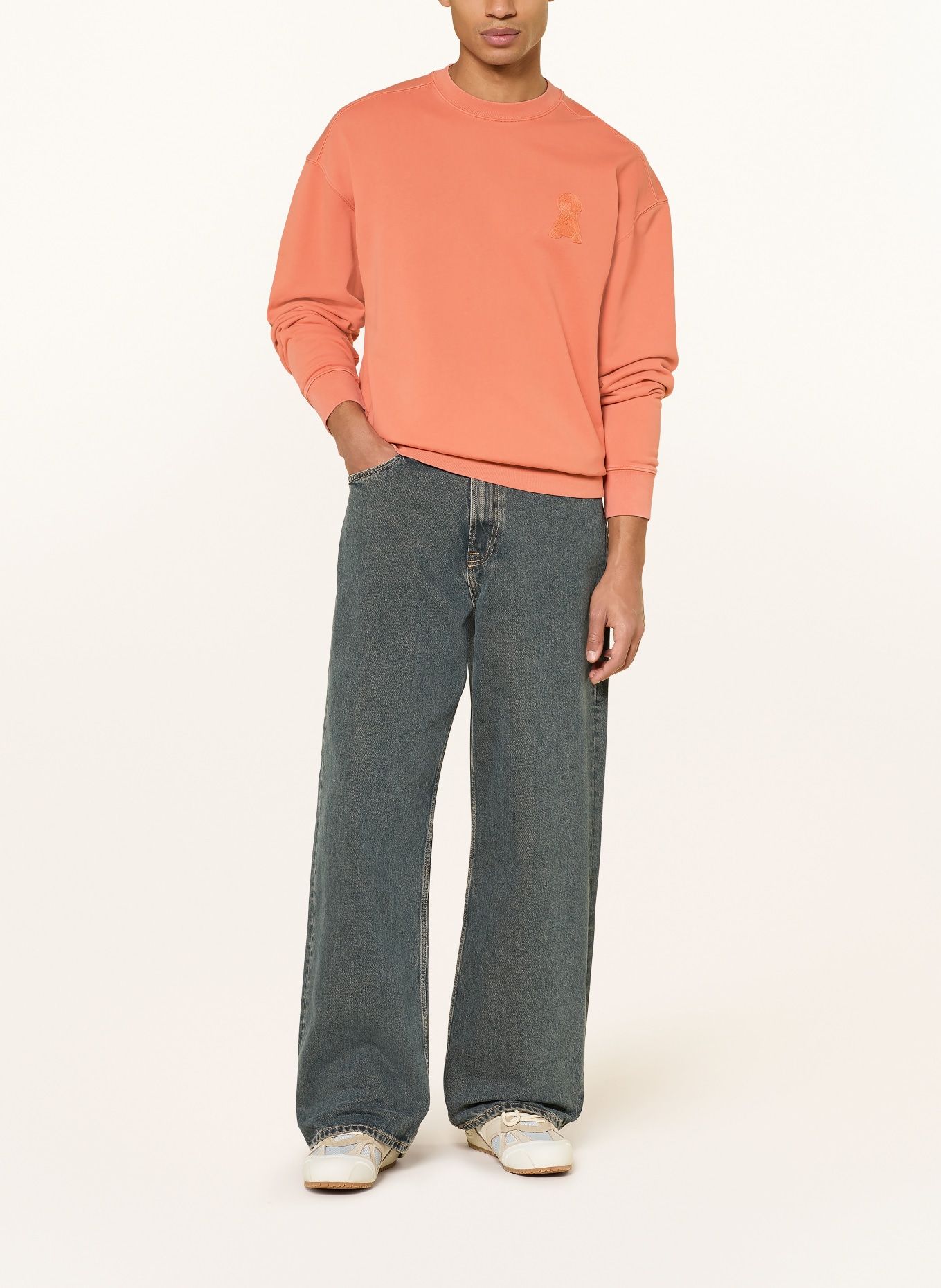 ARMEDANGELS Sweatshirt ICONIC Å: DUNKELORANGE