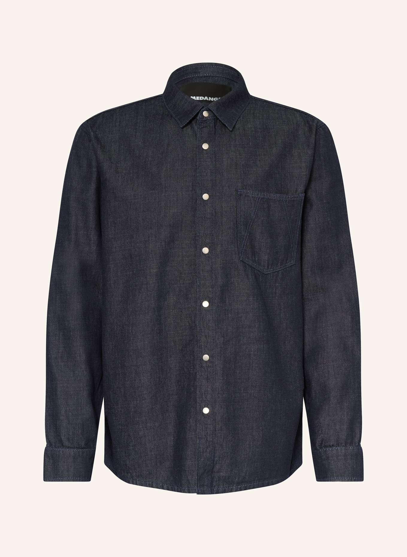 ARMEDANGELS Jeanshemd Comfort Fit: DUNKELBLAU