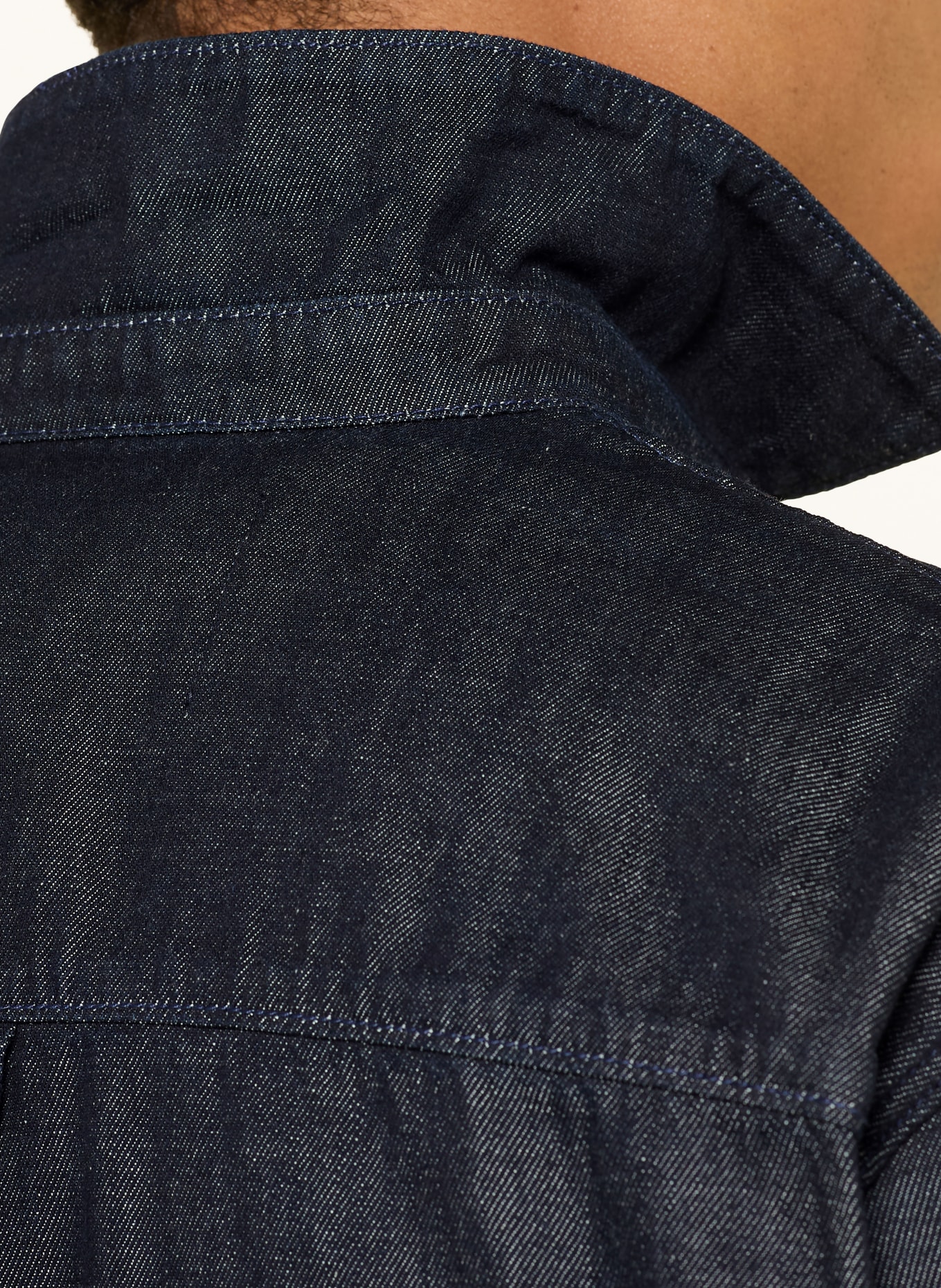 ARMEDANGELS Jeanshemd Comfort Fit: DUNKELBLAU