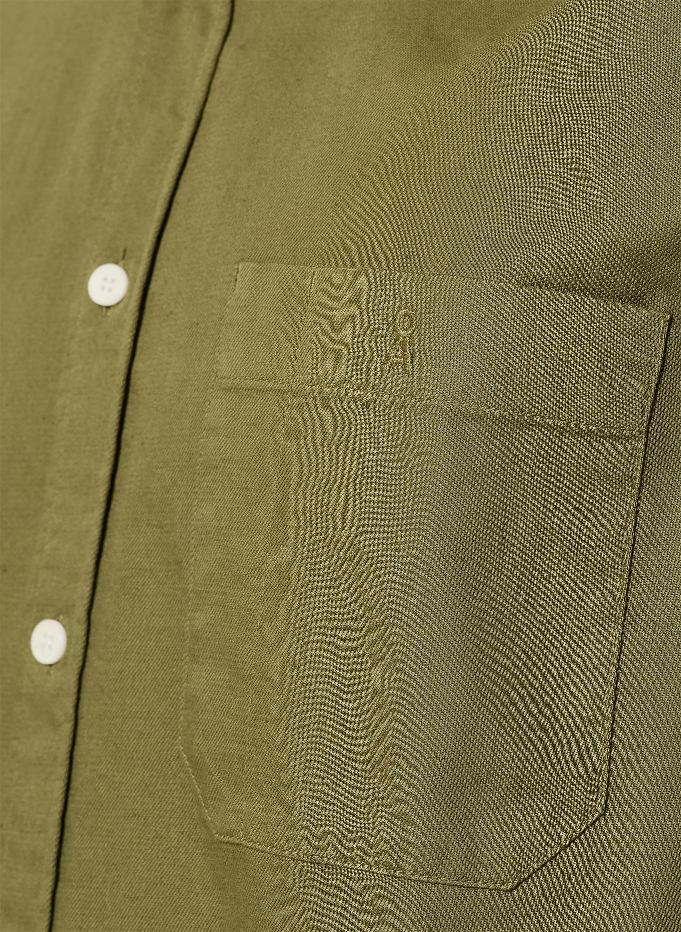 ARMEDANGELS Hemd Comfort Fit: DUNKELGRÜN