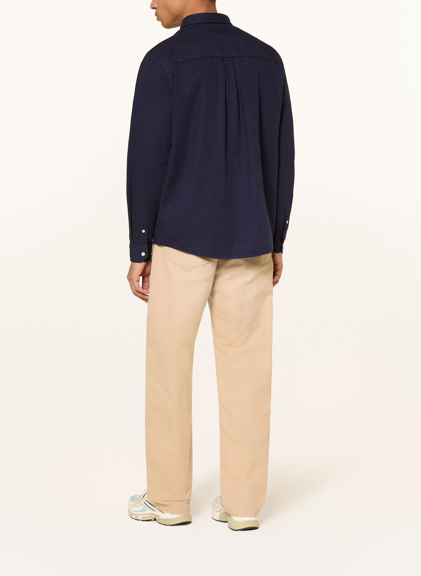 ARMEDANGELS Hemd Comfort Fit: DUNKELBLAU