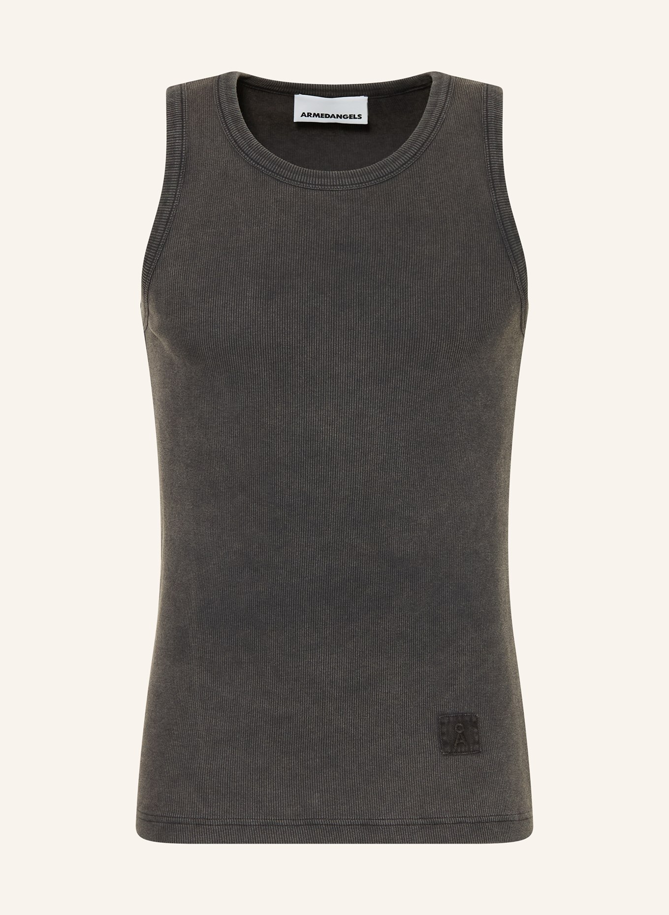 ARMEDANGELS Tanktop: DUNKELGRAU