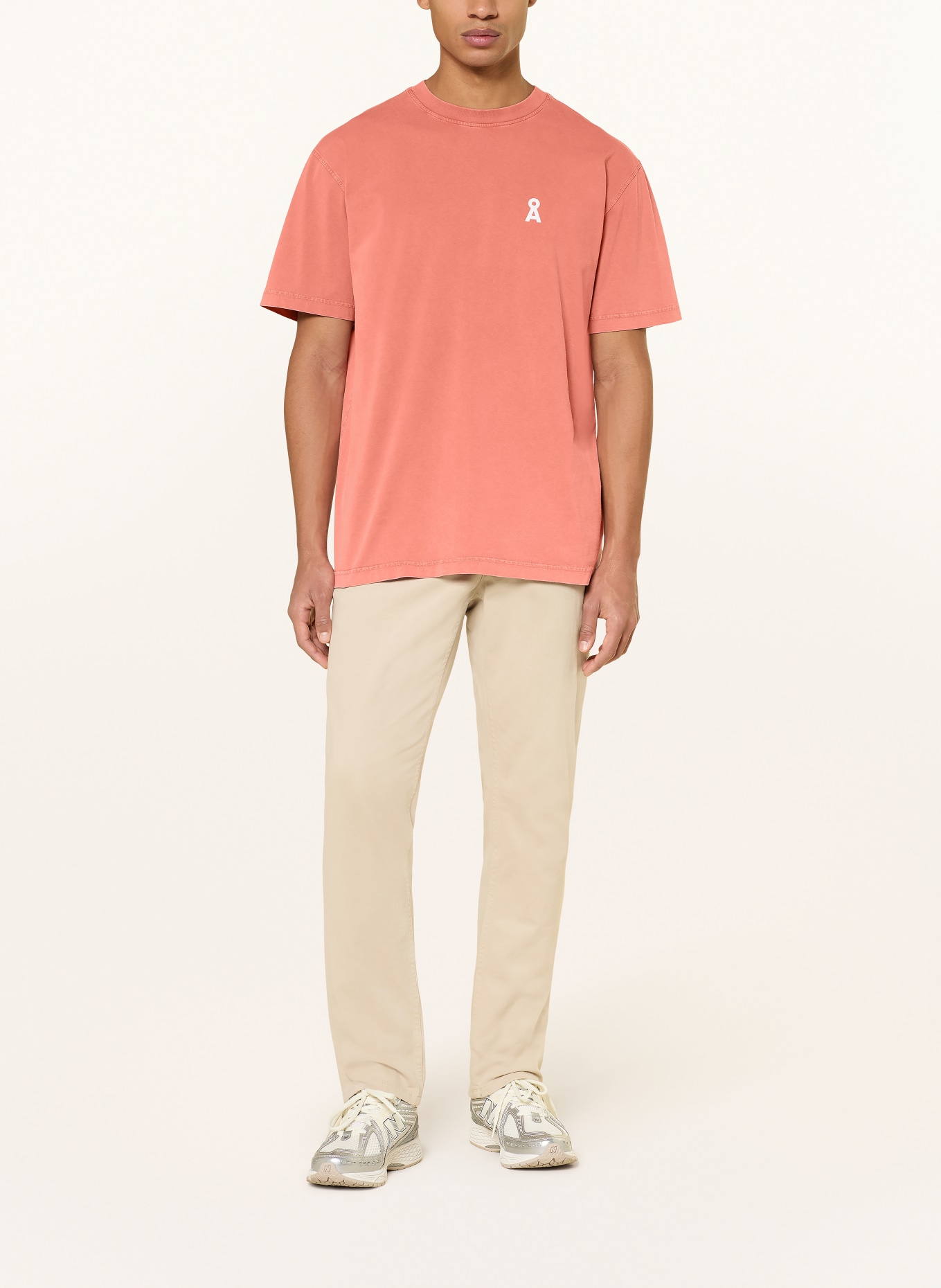 ARMEDANGELS T-Shirt MAARKOS: DUNKELORANGE