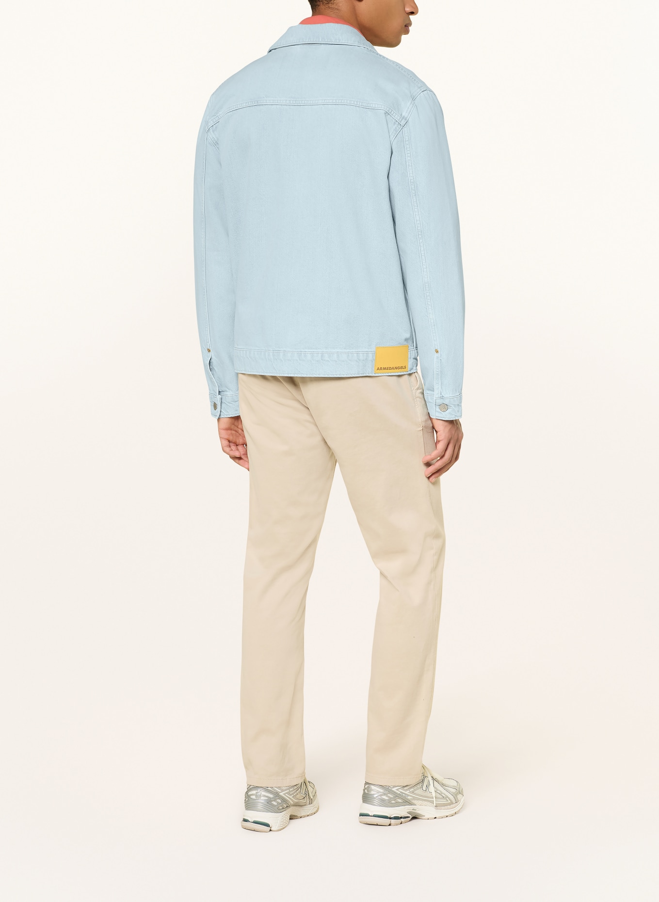ARMEDANGELS Jeansjacke HARRINGTON: HELLBLAU