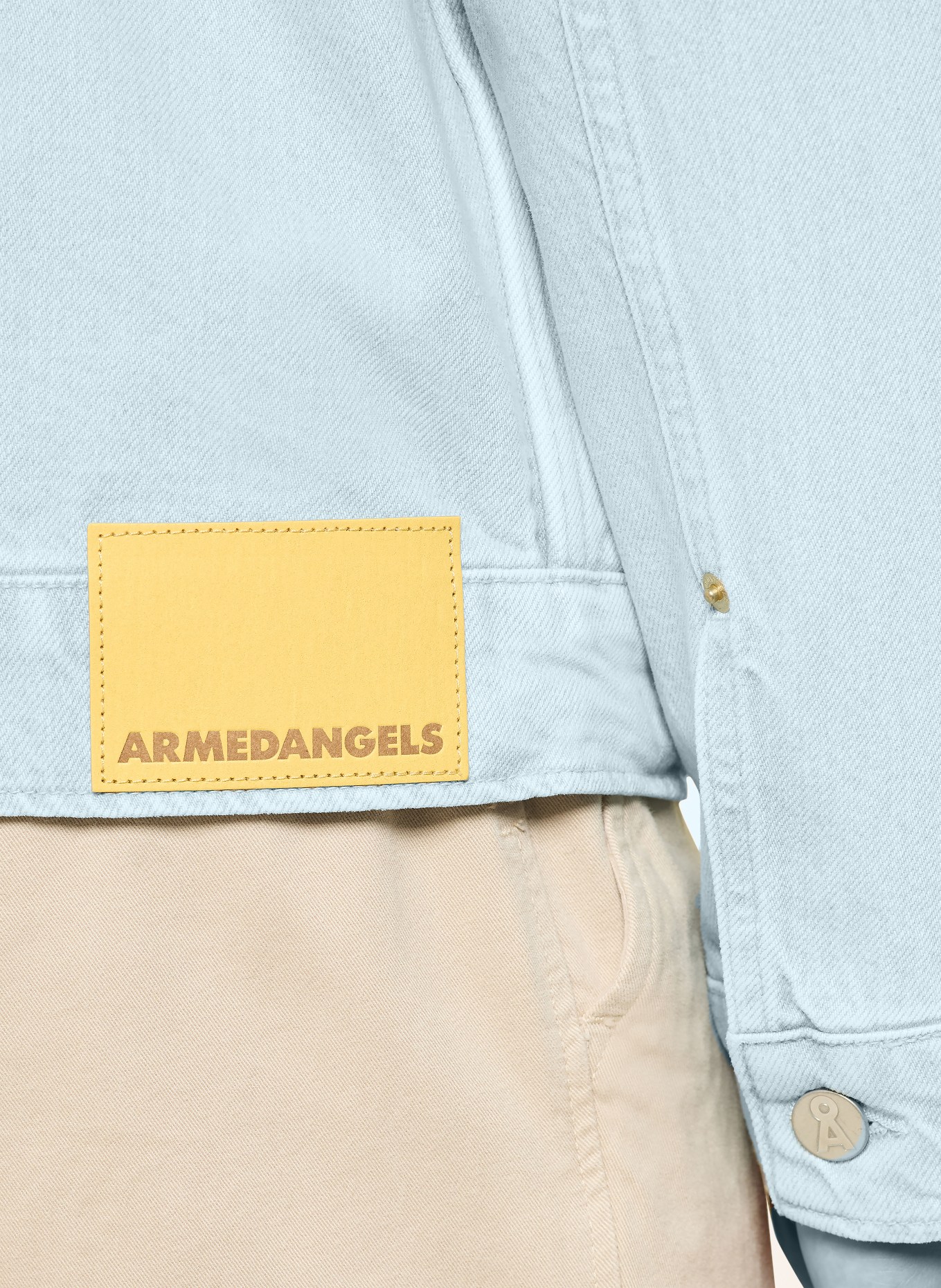 ARMEDANGELS Jeansjacke HARRINGTON: HELLBLAU