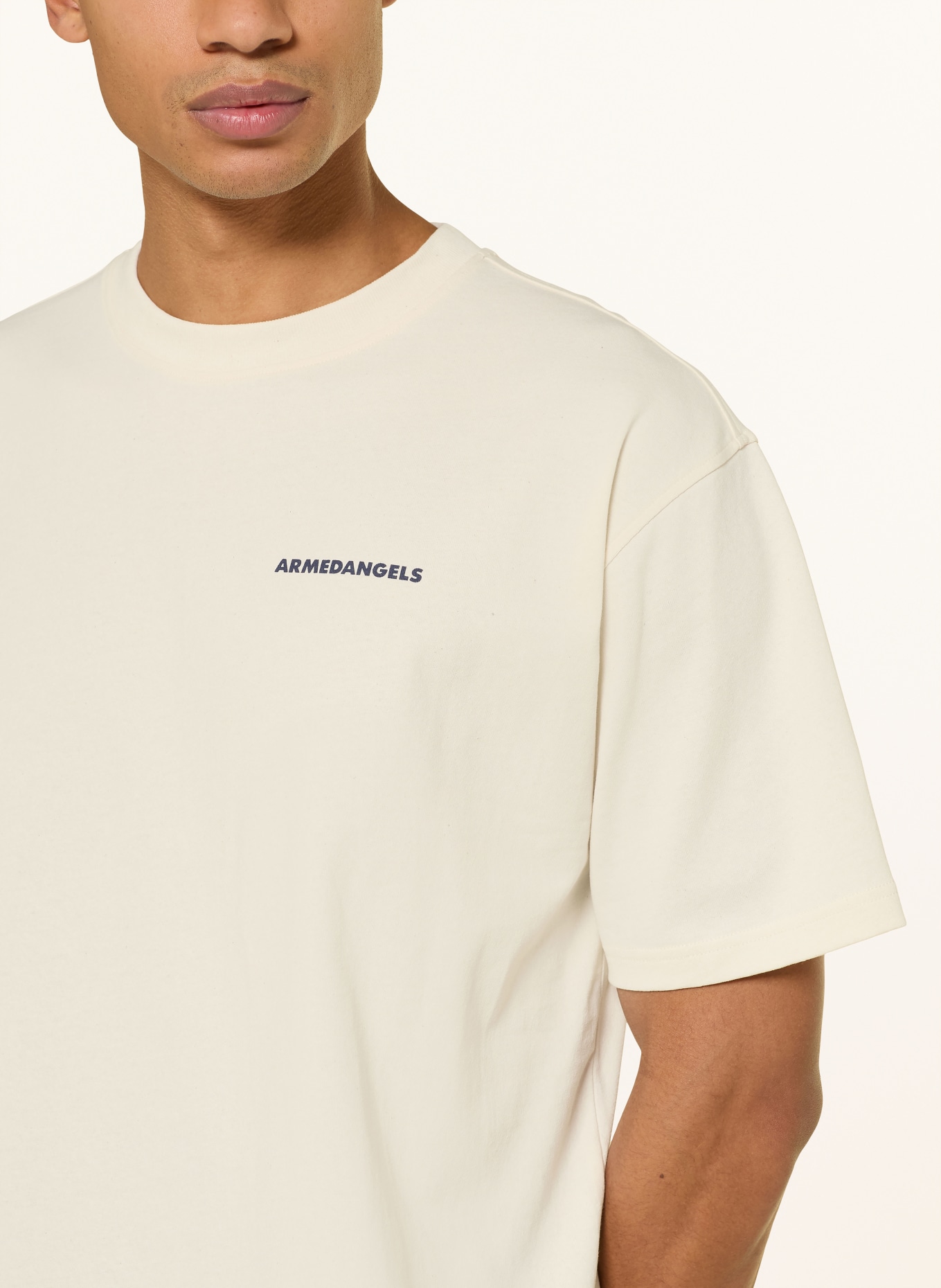 ARMEDANGELS MAARKOS T-shirt: BEIGE