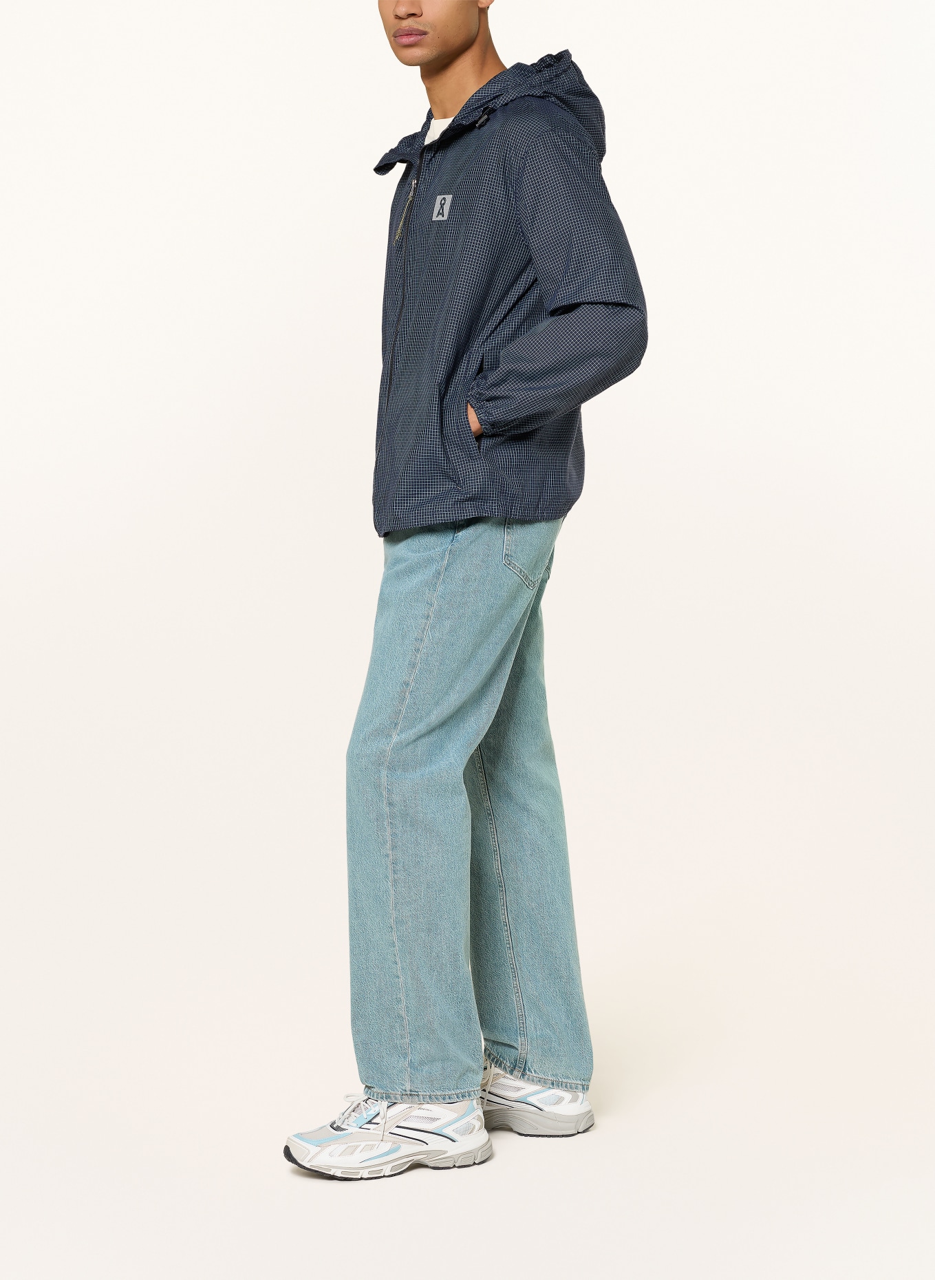 ARMEDANGELS jas: BLAUW