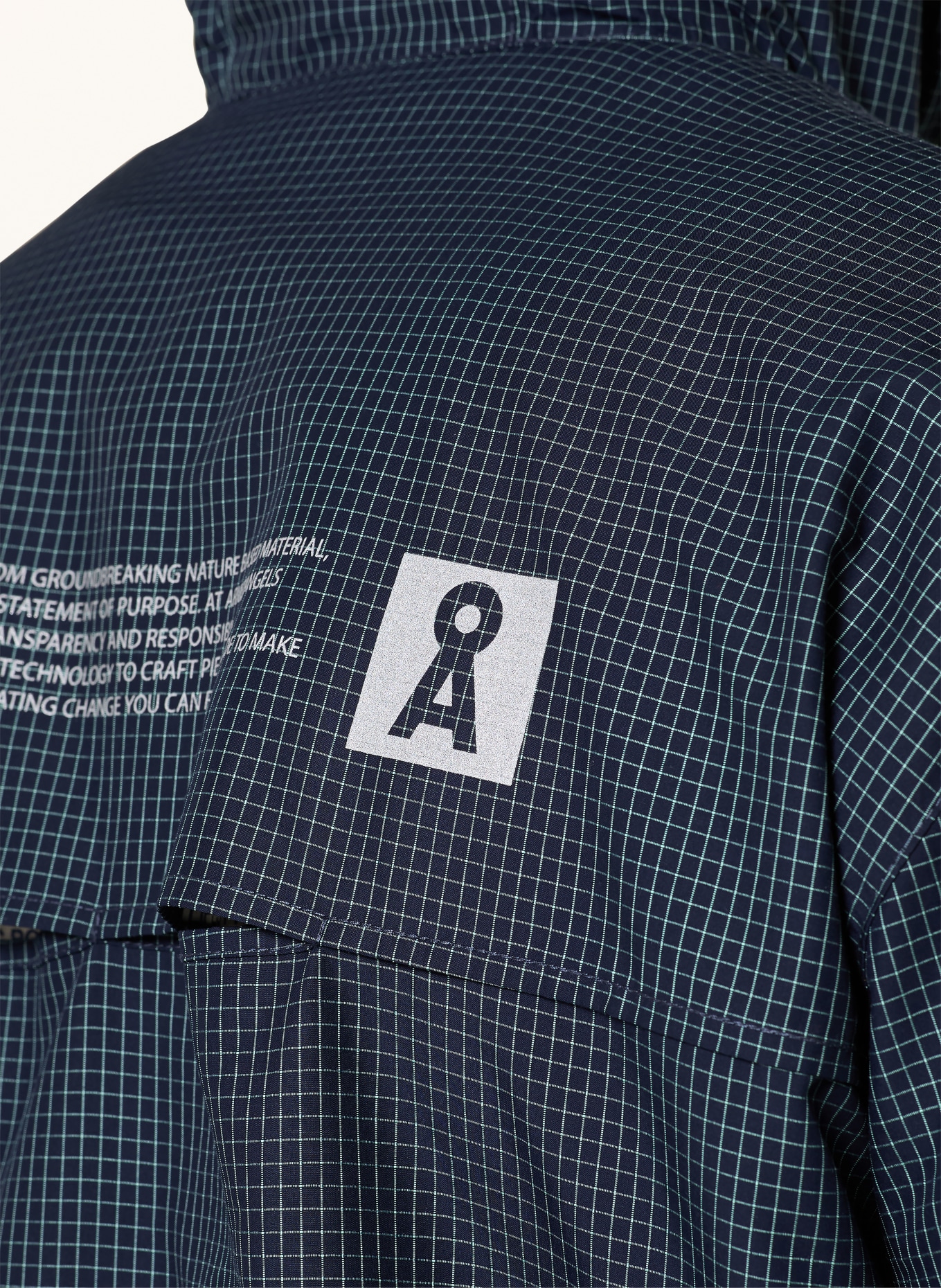 ARMEDANGELS jas: BLAUW