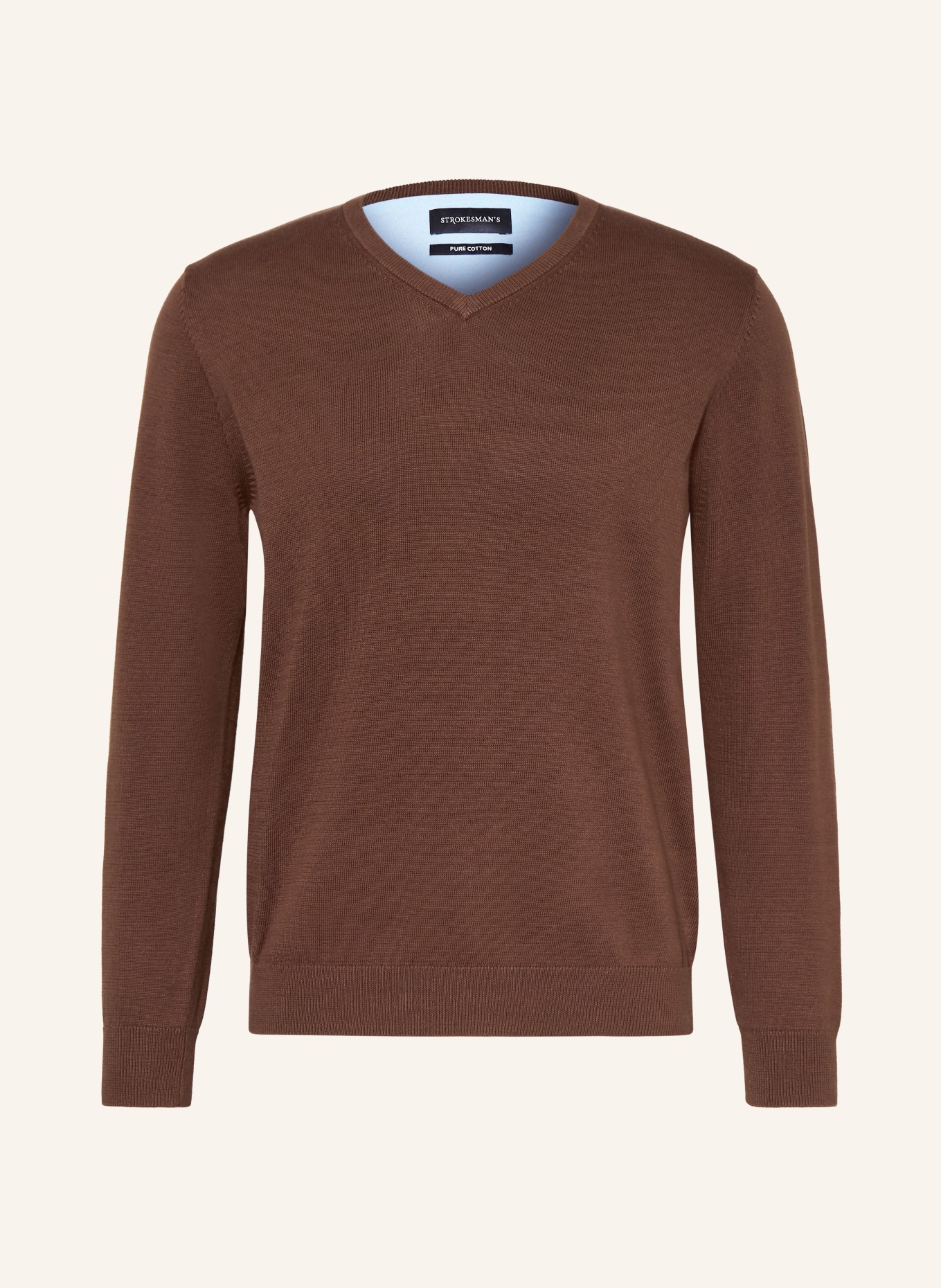 STROKESMAN'S sweater: BROWN