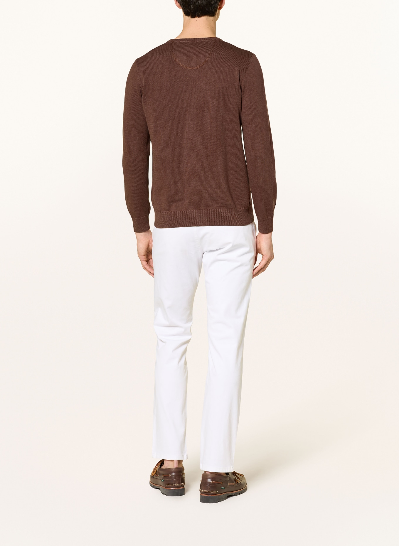 STROKESMAN'S sweater: BROWN