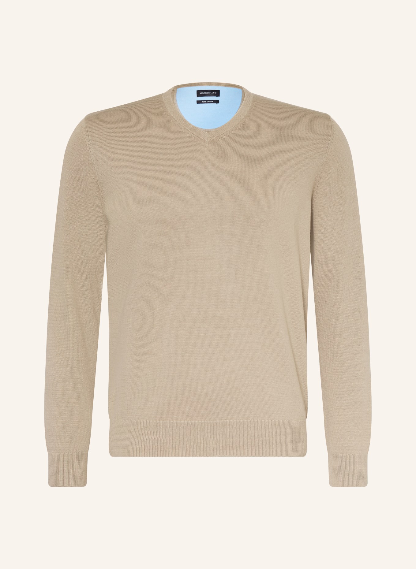 STROKESMAN'S sweater: TAUPE