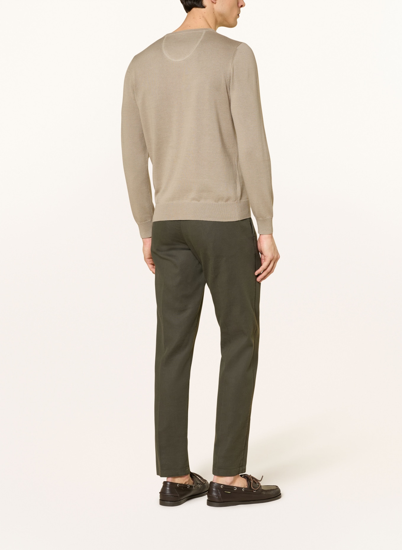 STROKESMAN'S sweater: TAUPE
