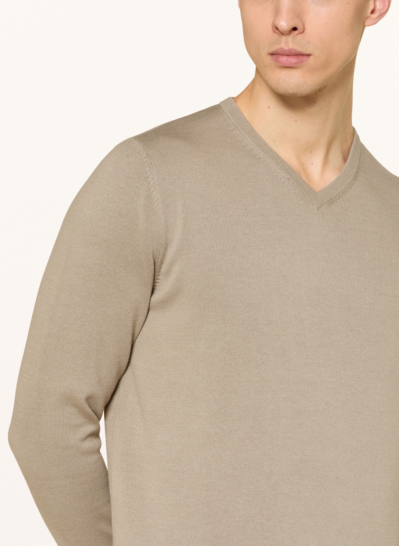 STROKESMAN'S sweater: TAUPE