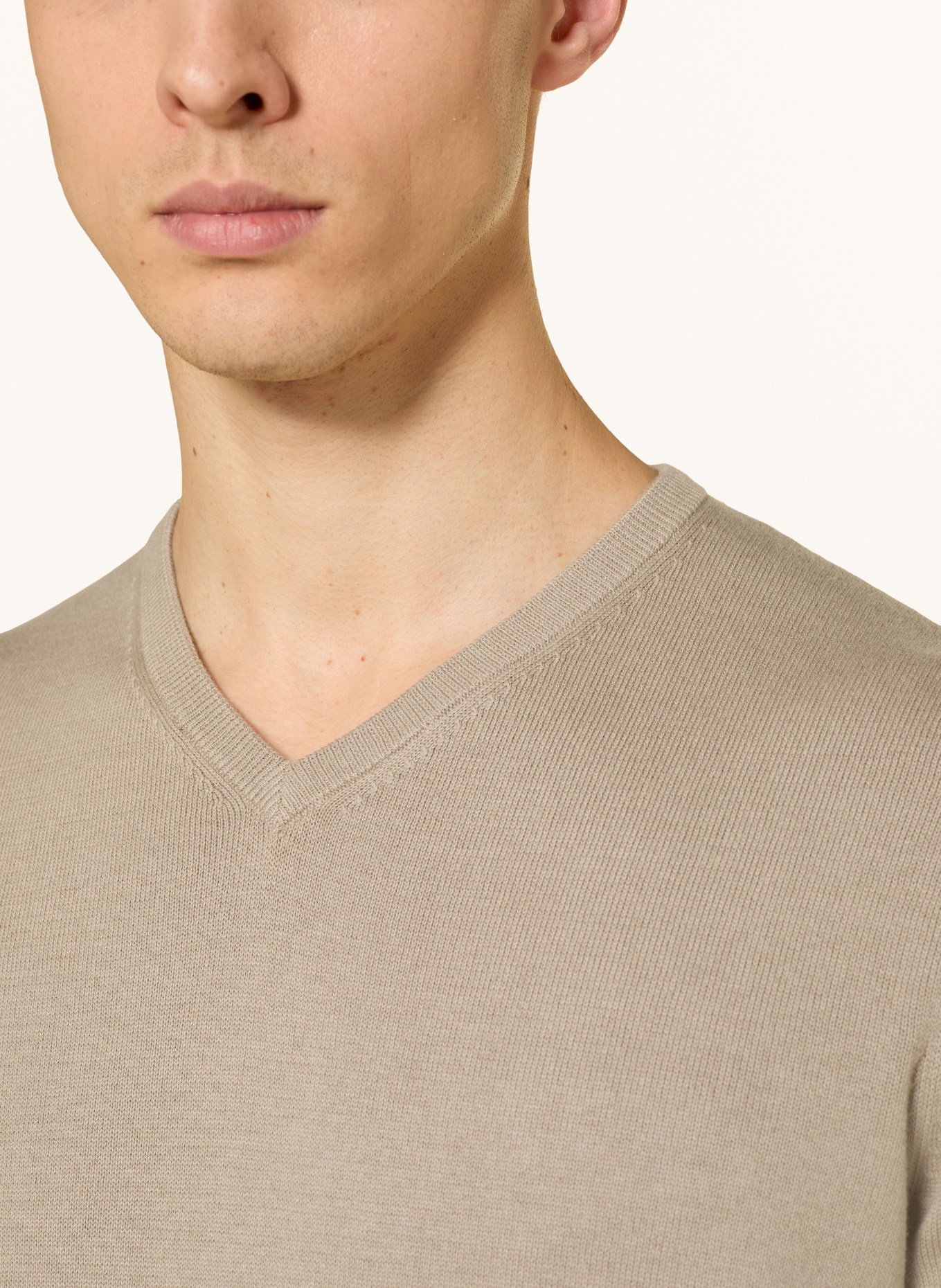 STROKESMAN'S sweater: TAUPE