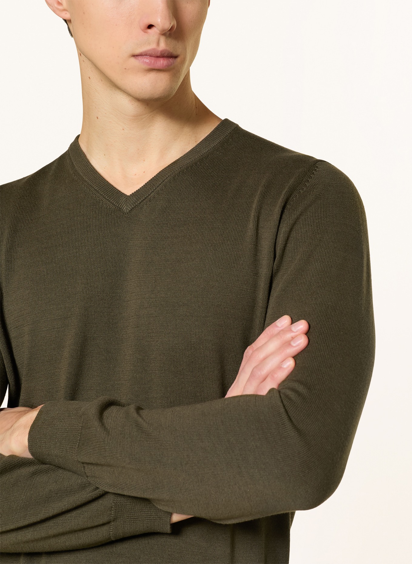 STROKESMAN'S sweater: DARK GREEN