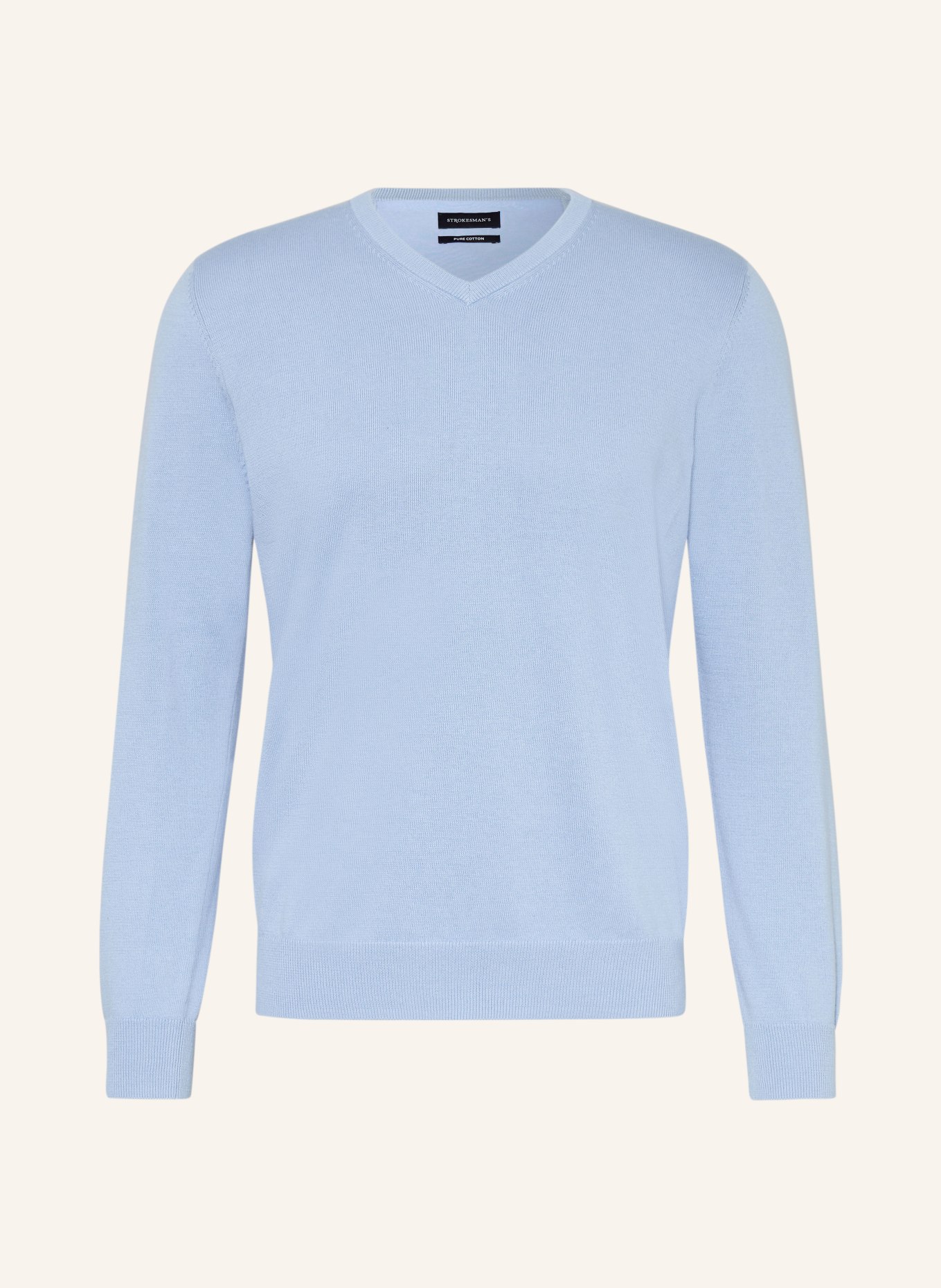 STROKESMAN'S sweater: LIGHT BLUE