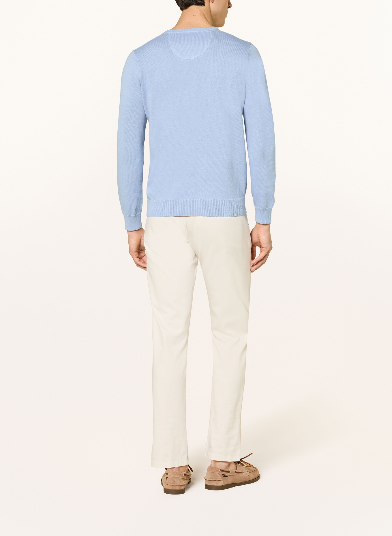 STROKESMAN'S sweater: LIGHT BLUE
