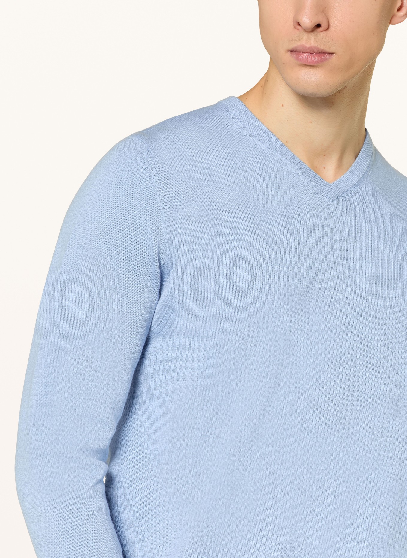 STROKESMAN'S sweater: LIGHT BLUE