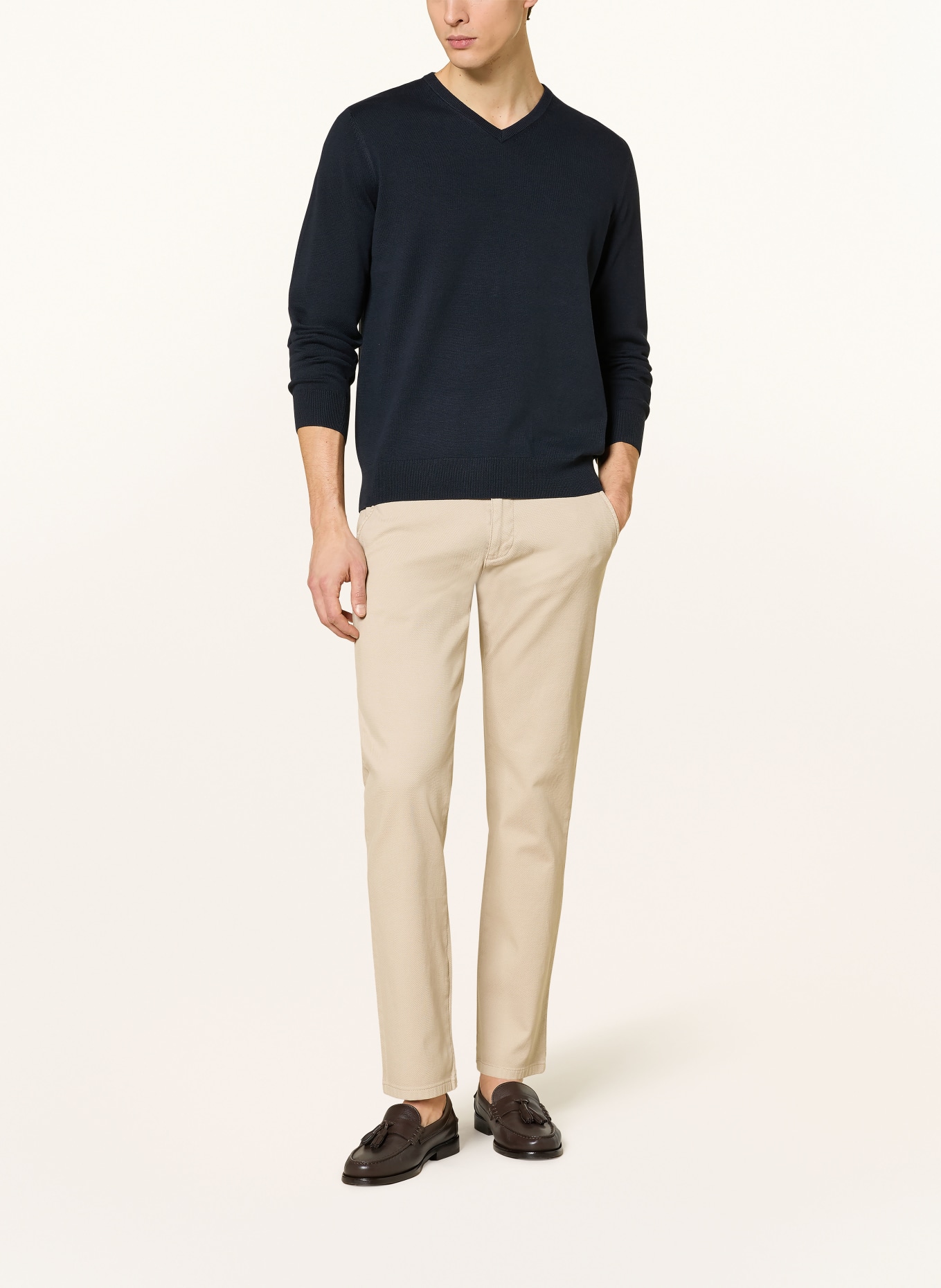 STROKESMAN'S sweater: DARK BLUE