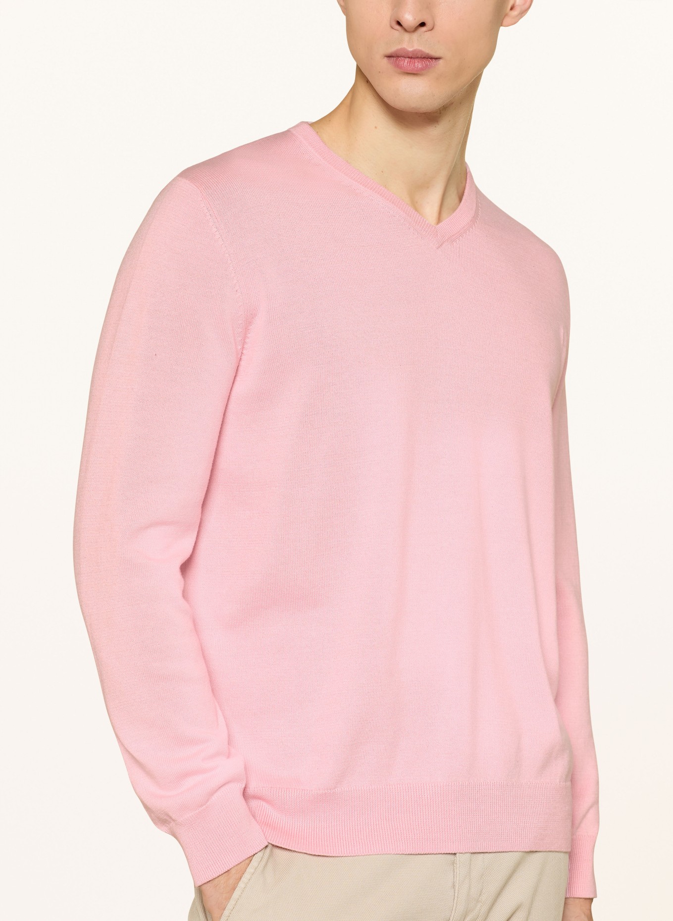 STROKESMAN'S sweater: LIGHT PINK