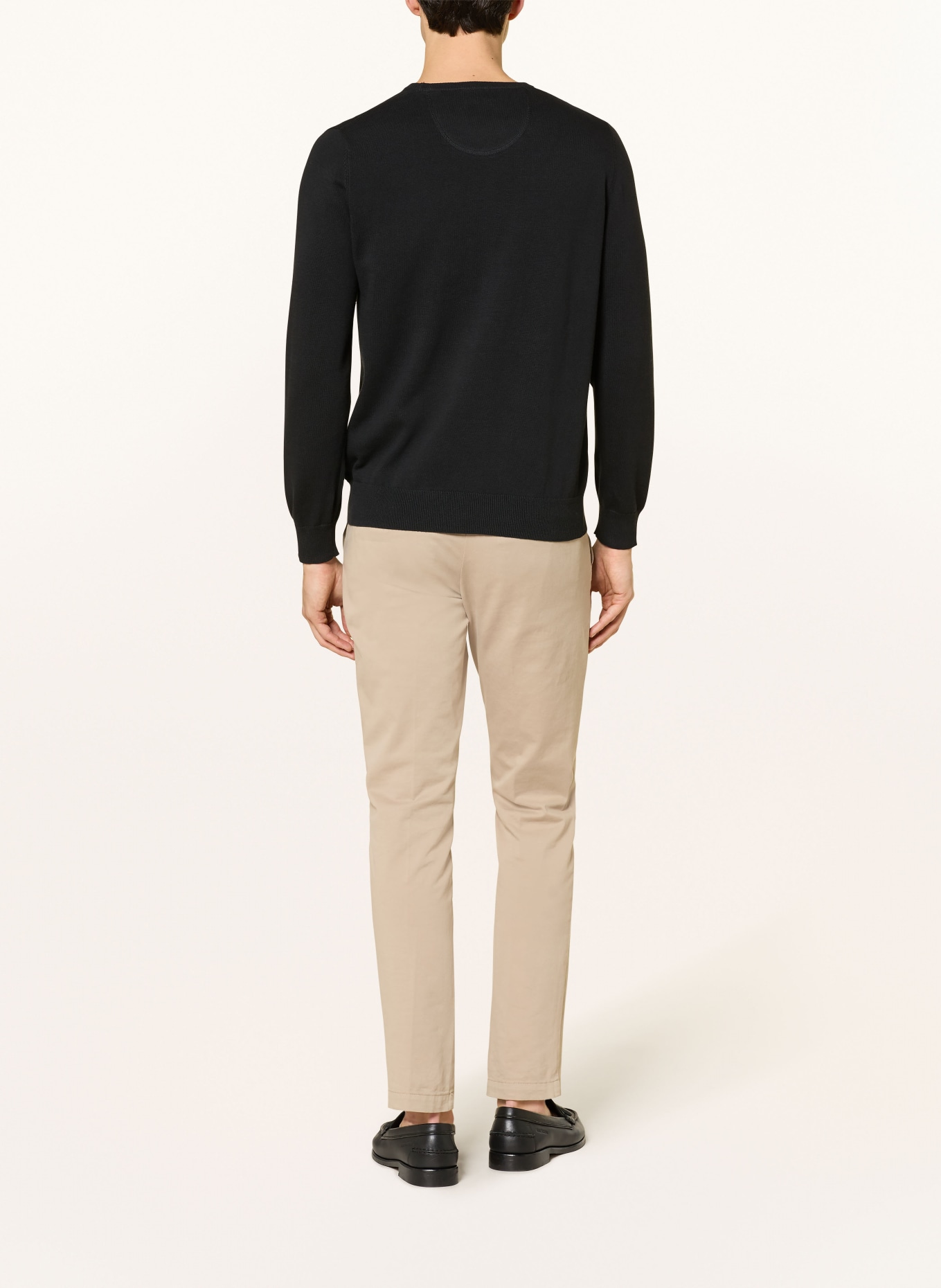 STROKESMAN'S Pullover: SCHWARZ