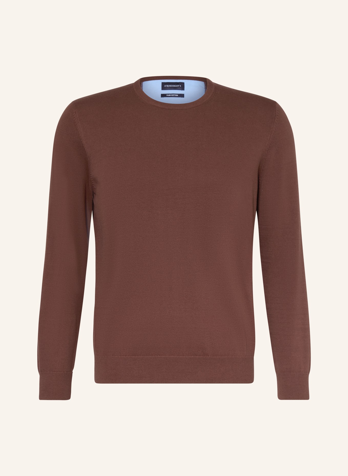 STROKESMAN'S sweater: BROWN