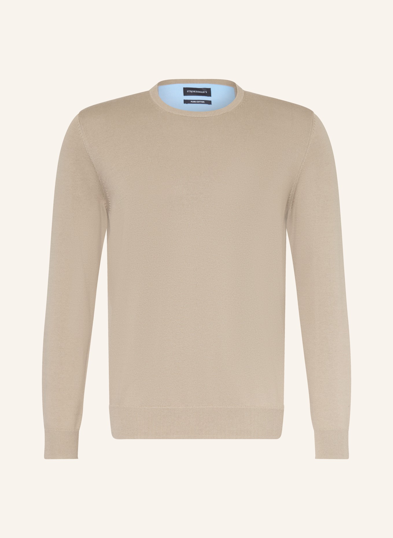 STROKESMAN'S sweater: KHAKI