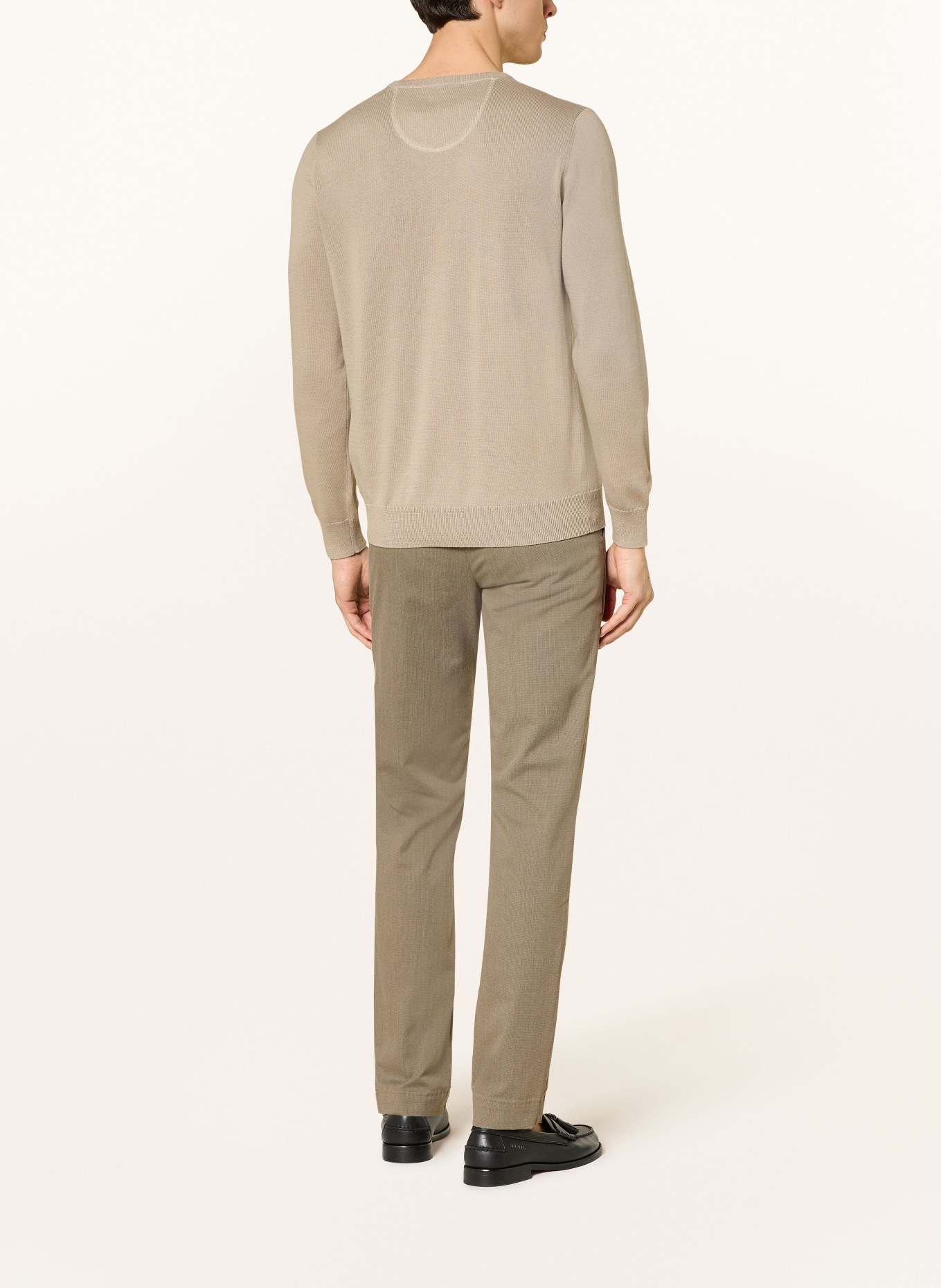 STROKESMAN'S sweater: KHAKI